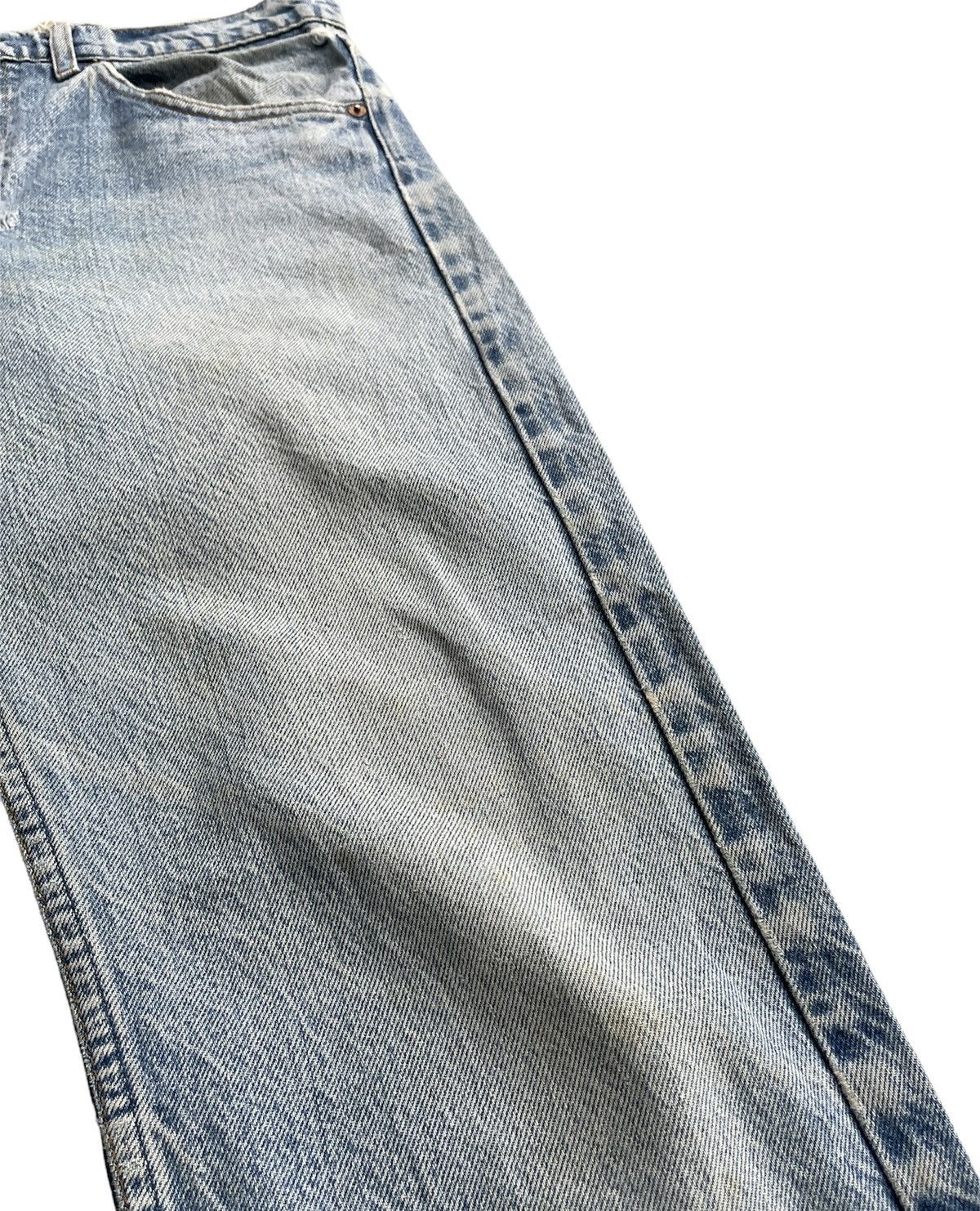 Levi's Levis 505 e 1991 Usa Aging Faded Distressed Denim Size US 32 / EU 48 - 5 Thumbnail