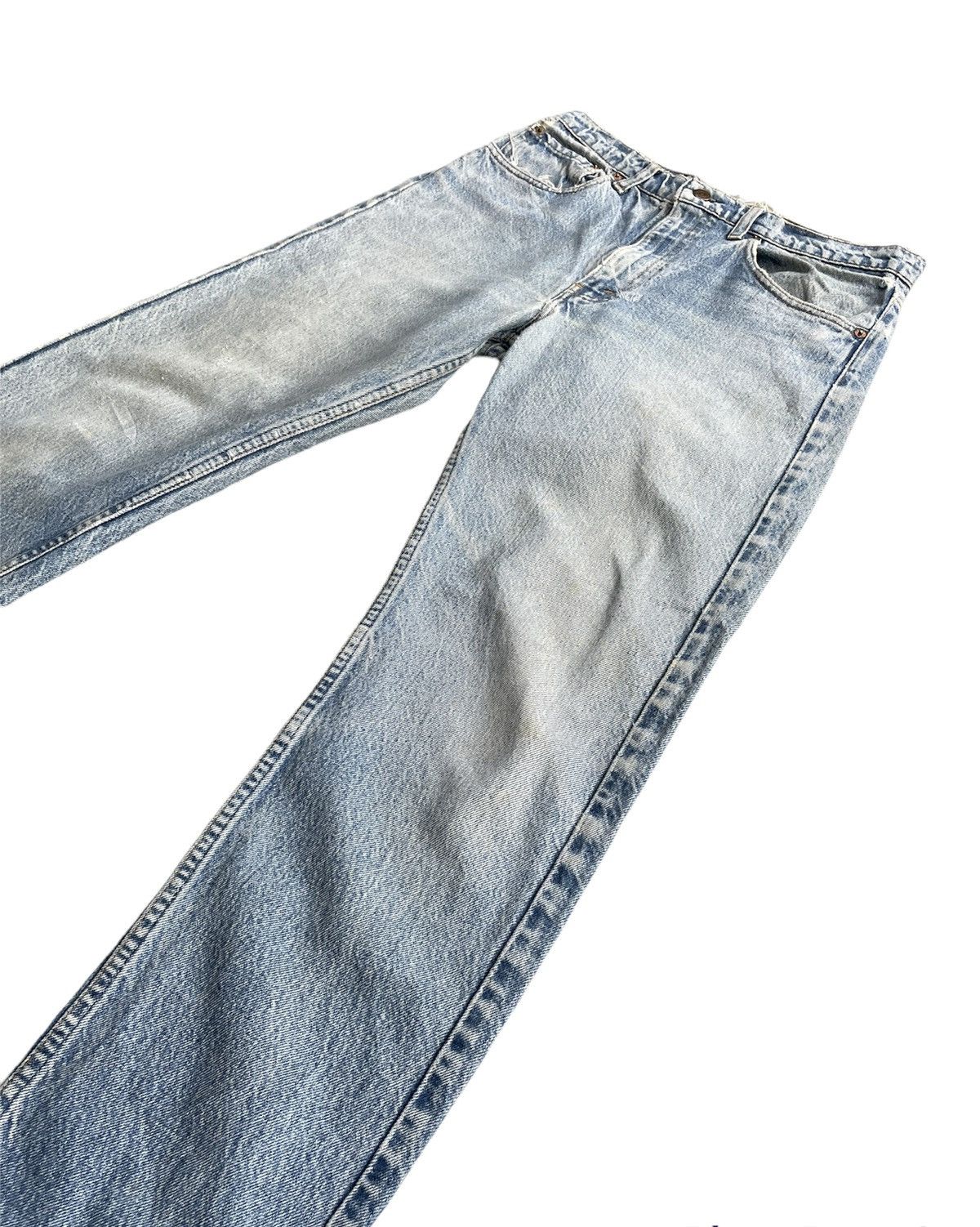 Levi's Levis 505 e 1991 Usa Aging Faded Distressed Denim Size US 32 / EU 48 - 3 Thumbnail