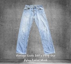Levi's Vintage Clothing LVC 1954 501Z Blue Cone Mills Selvedge Jeans  W25 L32