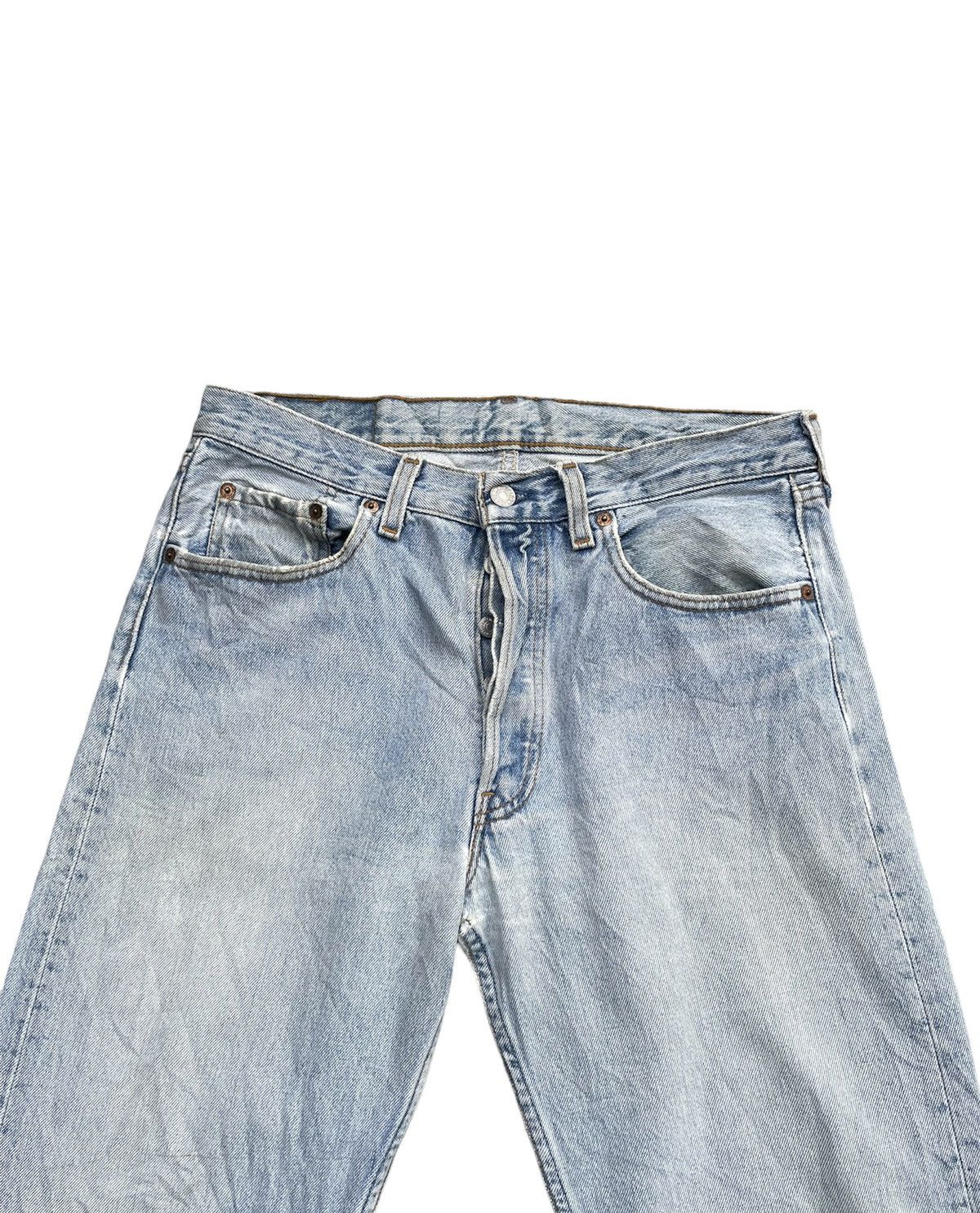 If Six Was Nine Levis 501 e Vintage 1994 Usa Aging Faded Wash Denim Size US 32 / EU 48 - 4 Thumbnail