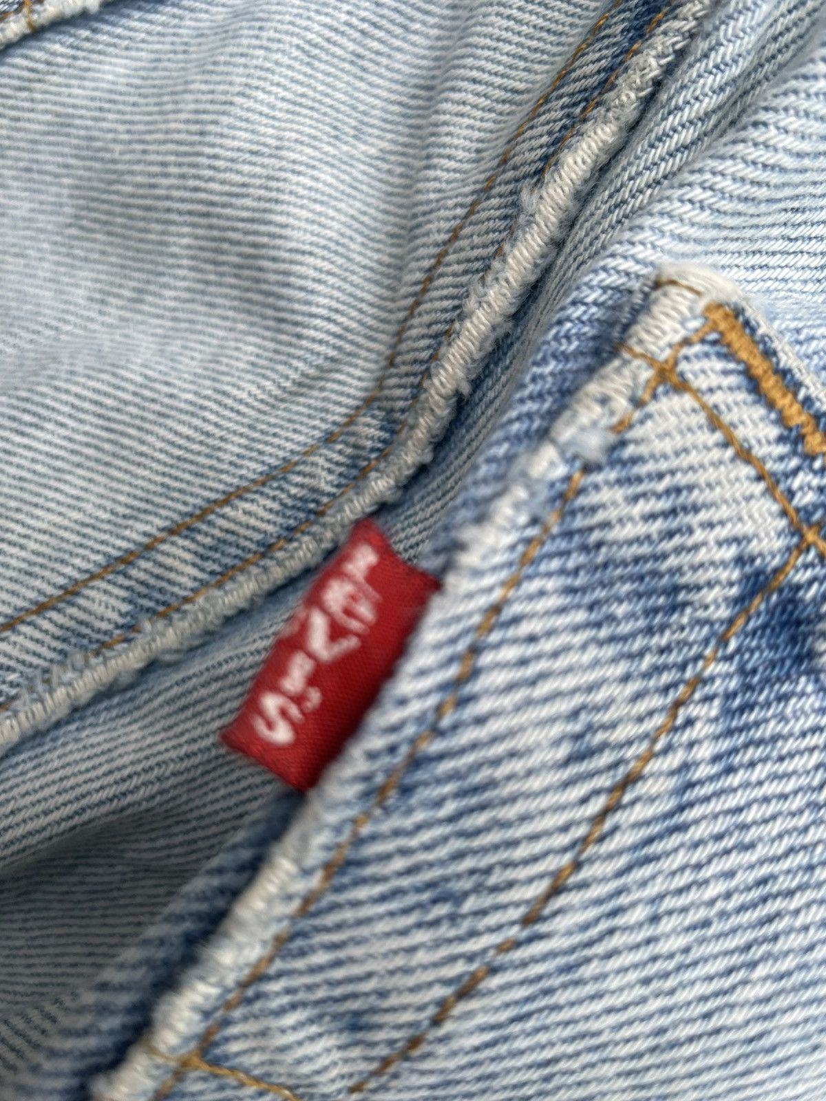 If Six Was Nine Levis 501 e Vintage 1994 Usa Aging Faded Wash Denim Size US 32 / EU 48 - 12 Thumbnail