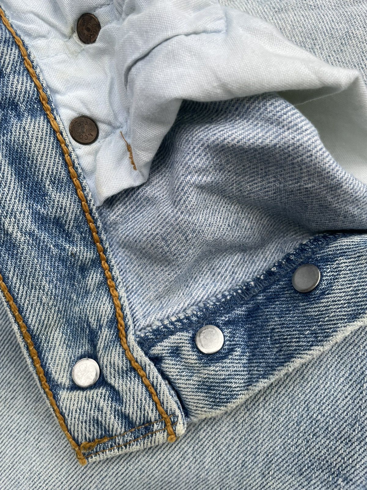 If Six Was Nine Levis 501 e Vintage 1994 Usa Aging Faded Wash Denim Size US 32 / EU 48 - 15 Thumbnail
