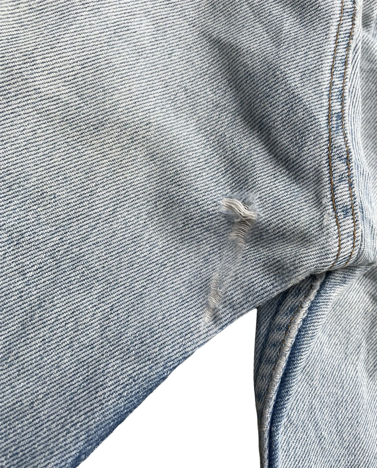 If Six Was Nine Levis 501 e Vintage 1994 Usa Aging Faded Wash Denim Size US 32 / EU 48 - 9 Thumbnail