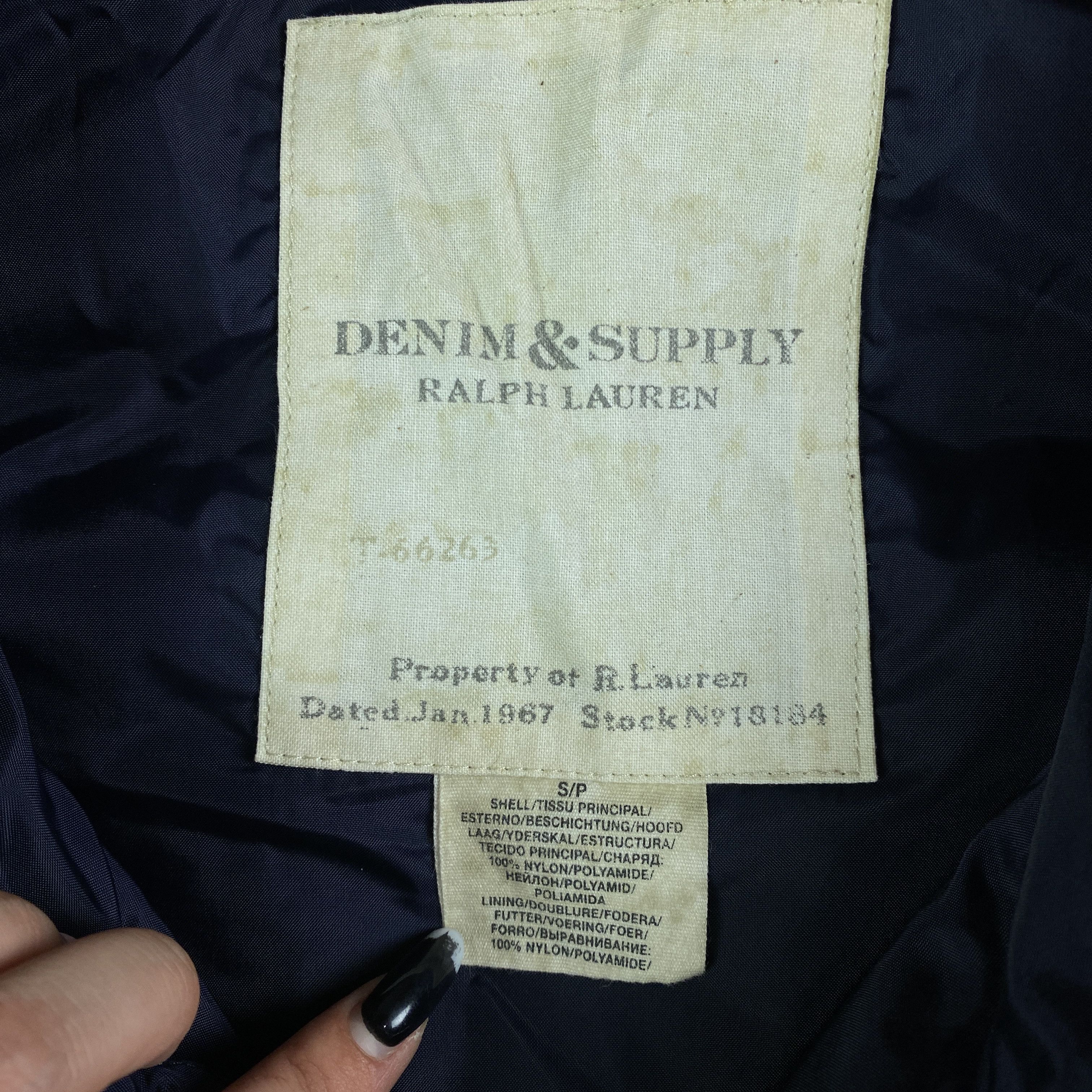 Denim & Supply Ralph Lauren × Ralph Lauren Womens Puffer Vest Jacket Denim Supply Ralph Lauren Size S Size S / US 4 / IT 40 - 4 Thumbnail