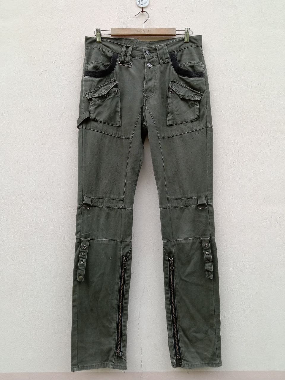 PPFM Vintage Seditionaries PPFM Zipper Distressed Trouser Pant Size US 32 / EU 48 - 3 Thumbnail