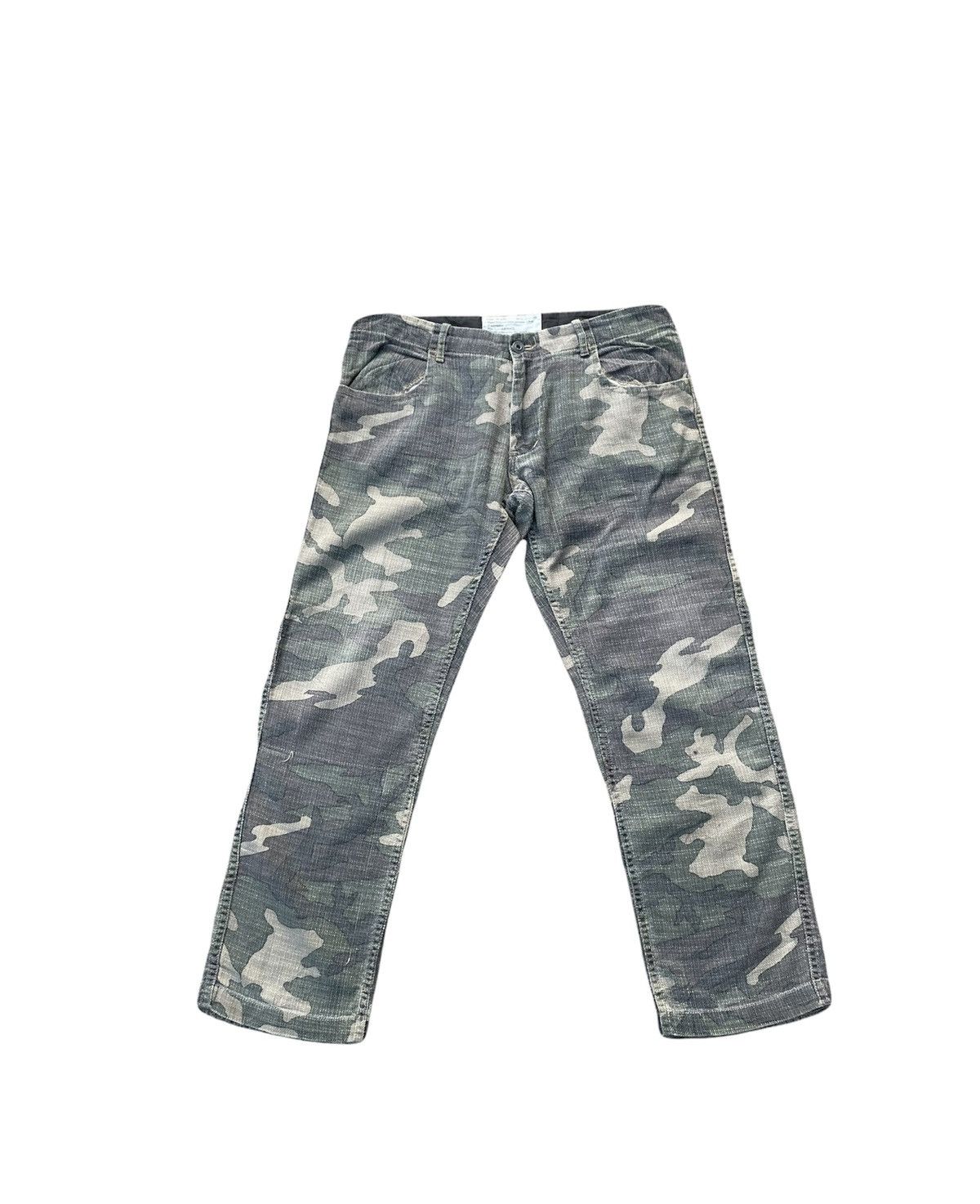 If Six Was Nine Johnbull Woodland Camouflage Trouser Size US 34 / EU 50 - 1 Thumbnail
