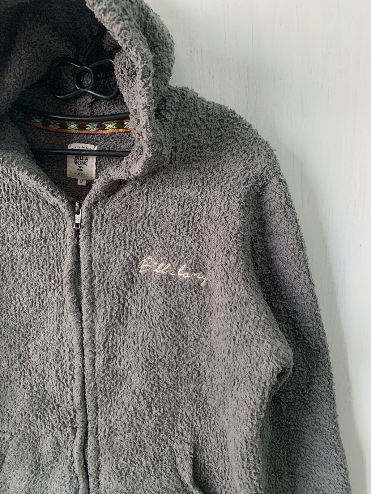 Billabong Vtg Billabong Fleece Like Jacket Hooded Size US M / EU 48-50 / 2 - 4 Thumbnail