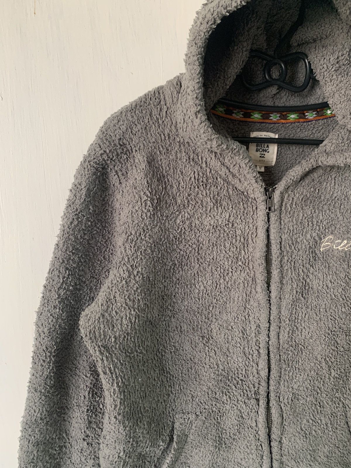 Billabong Vtg Billabong Fleece Like Jacket Hooded Size US M / EU 48-50 / 2 - 3 Thumbnail
