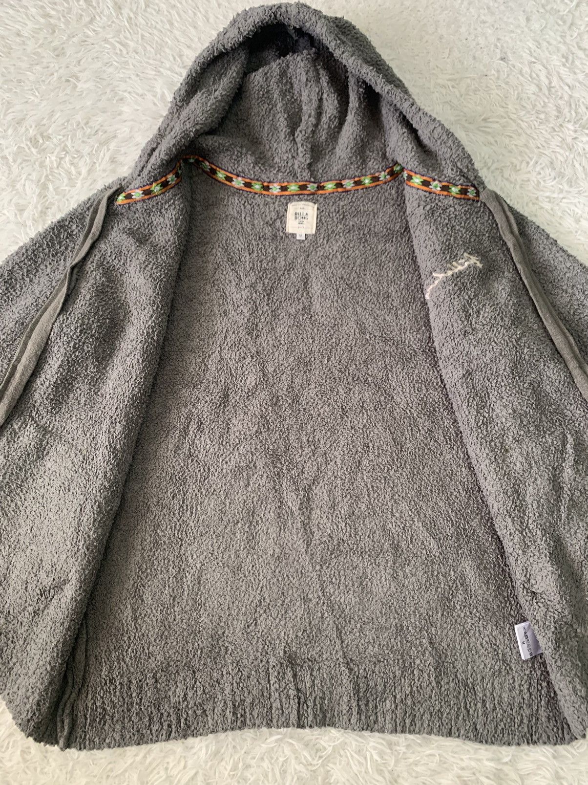 Billabong Vtg Billabong Fleece Like Jacket Hooded Size US M / EU 48-50 / 2 - 8 Thumbnail