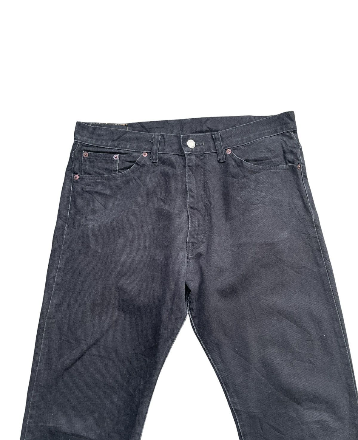 Designer × United Arrows × Vintage United Arrows Vintage Black Denim Size US 34 / EU 50 - 4 Thumbnail