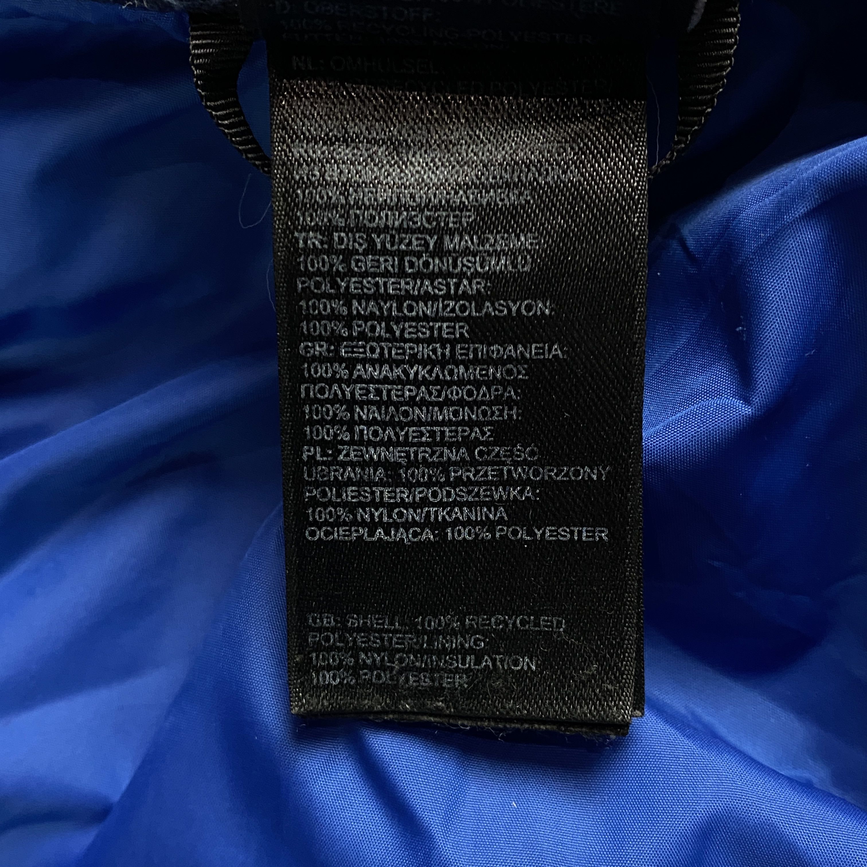 The North Face Mens Outdoor Jacket + Lining The North Face Size M Blue Size US M / EU 48-50 / 2 - 12 Thumbnail
