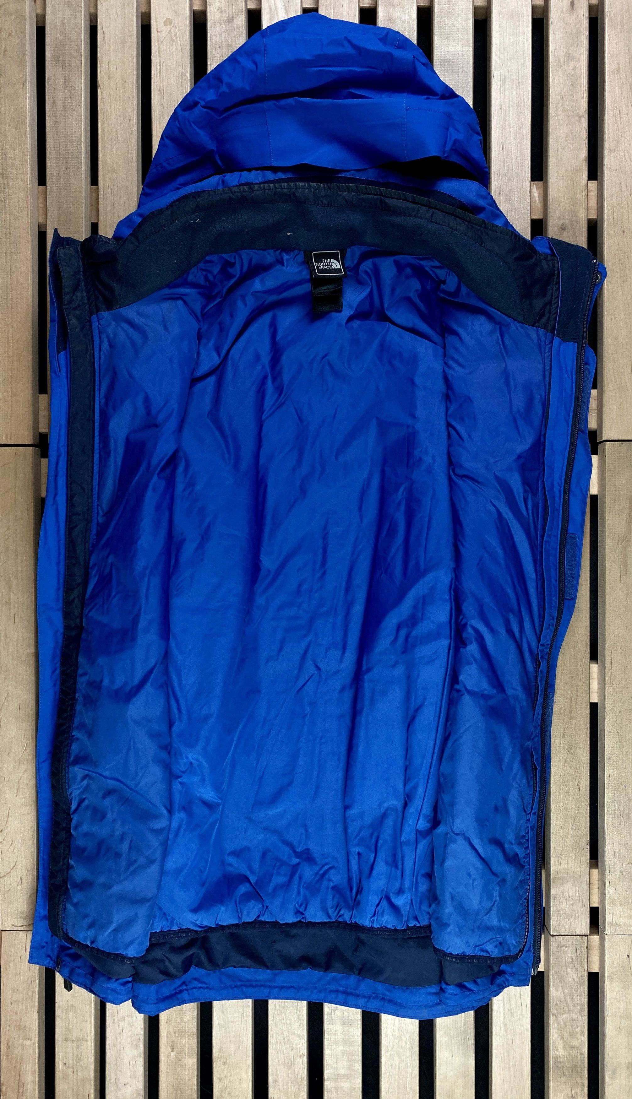 The North Face Mens Outdoor Jacket + Lining The North Face Size M Blue Size US M / EU 48-50 / 2 - 9 Thumbnail