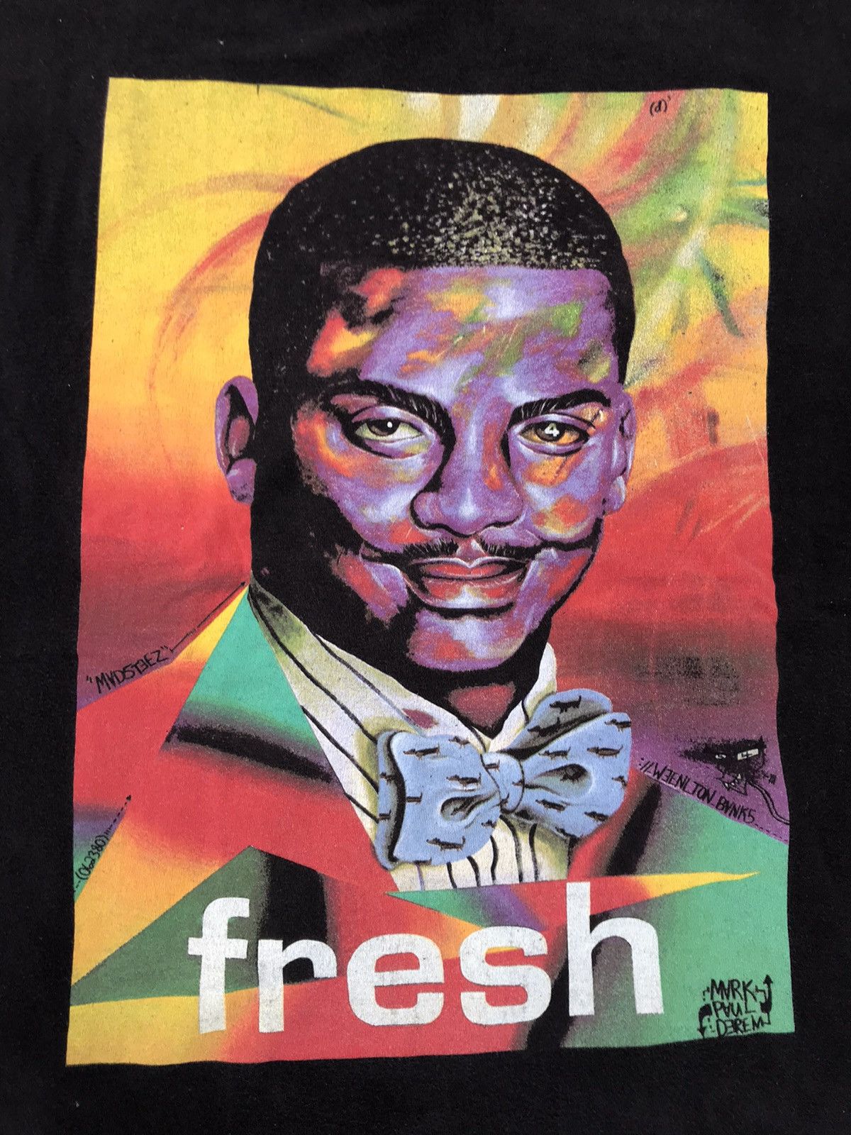 Vintage Vintage Rare Madsteez for nelf x Mark Paul Derem Tee art Size US L / EU 52-54 / 3 - 2 Thumbnail