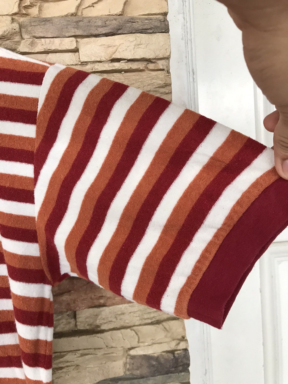 Karl Helmut Vintage Karl Helmut Stripes Ringer Tee Size US L / EU 52-54 / 3 - 4 Thumbnail