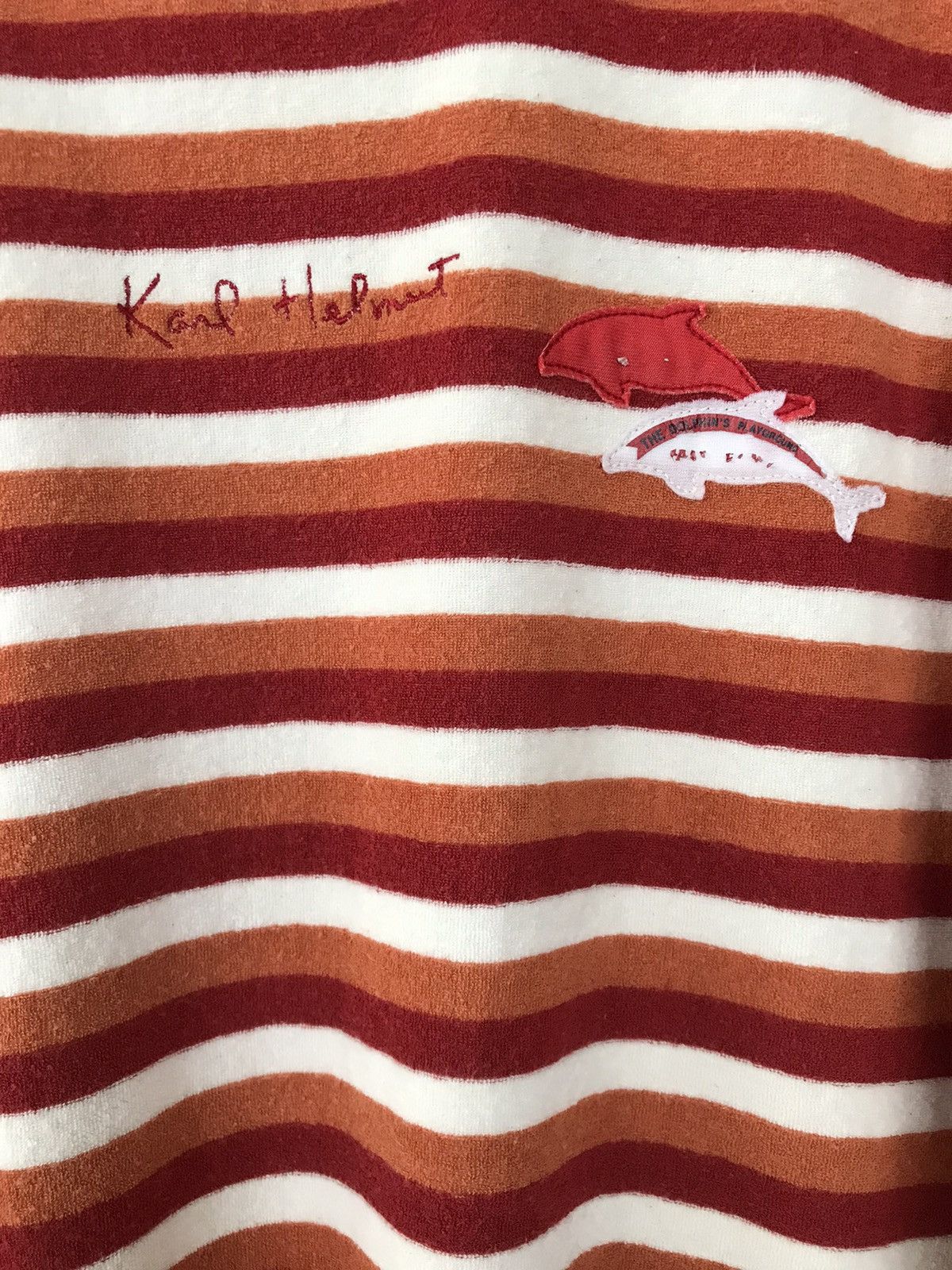 Karl Helmut Vintage Karl Helmut Stripes Ringer Tee Size US L / EU 52-54 / 3 - 6 Thumbnail