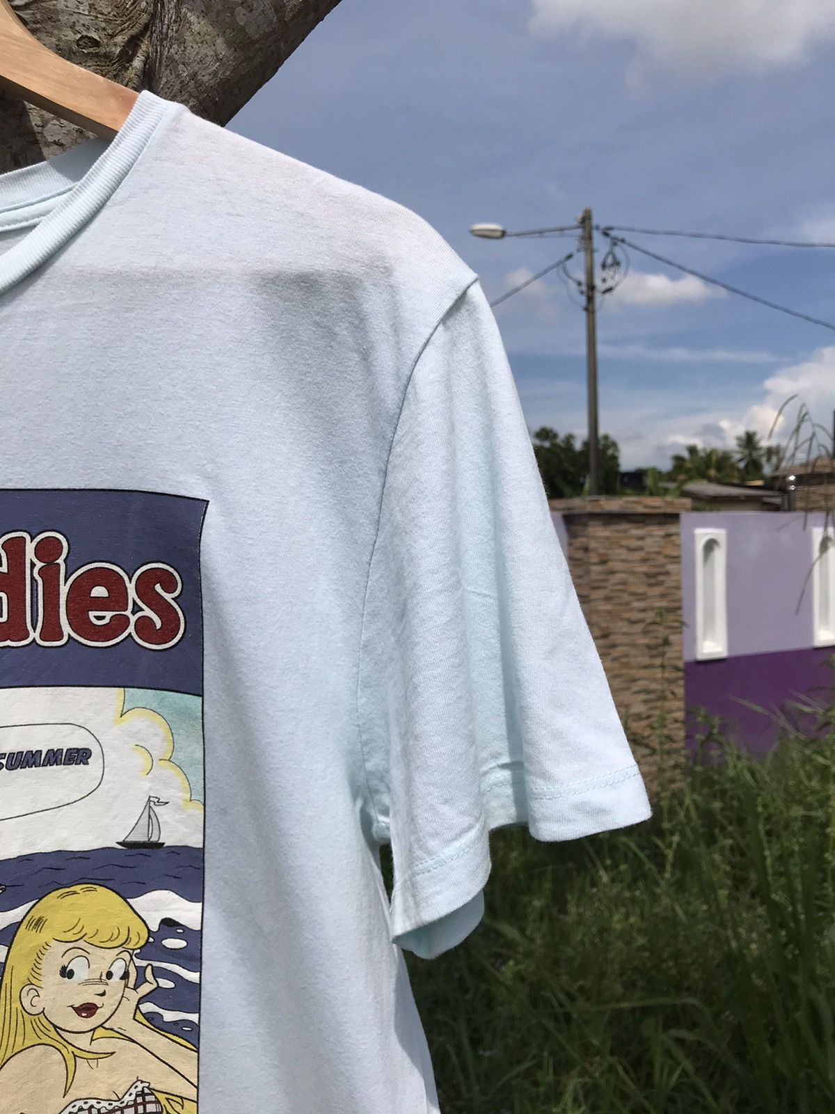 Vintage The Bawdies Art Summer Tee pornstar sexygirl Size US M / EU 48-50 / 2 - 3 Thumbnail
