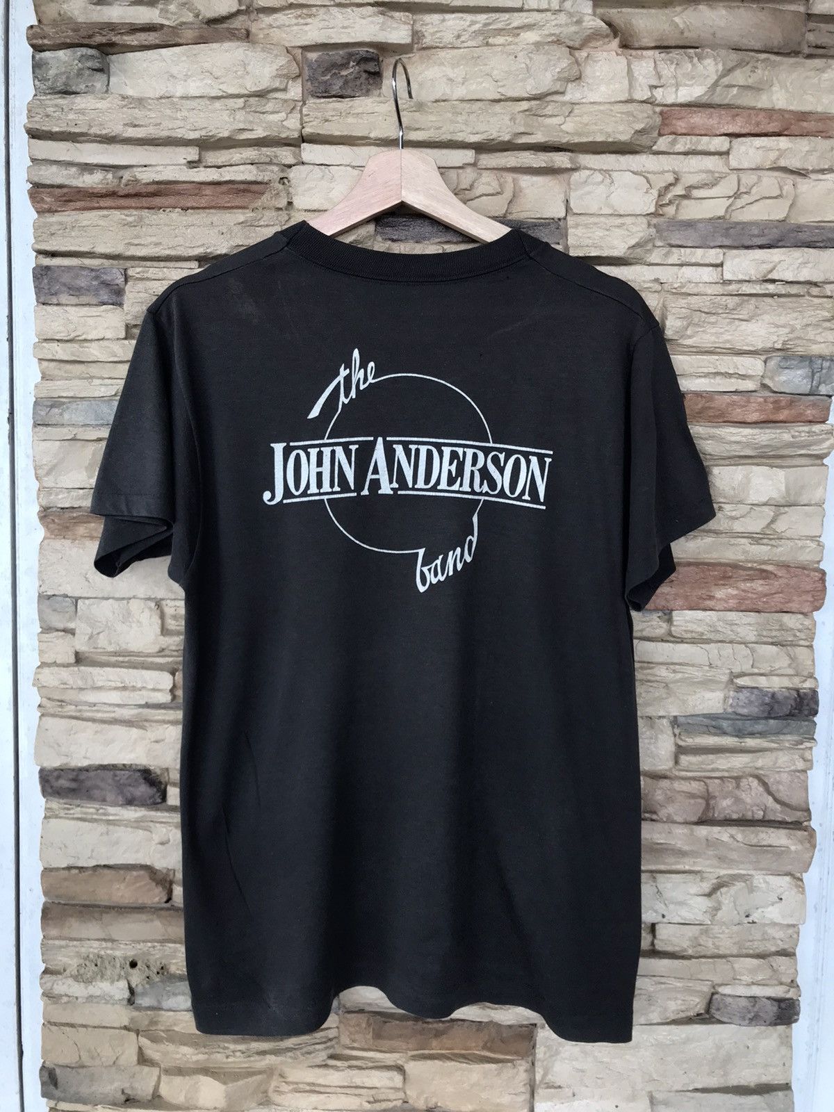 Vintage Vintage John Anderson Band Tee Size US M / EU 48-50 / 2 - 2 Thumbnail