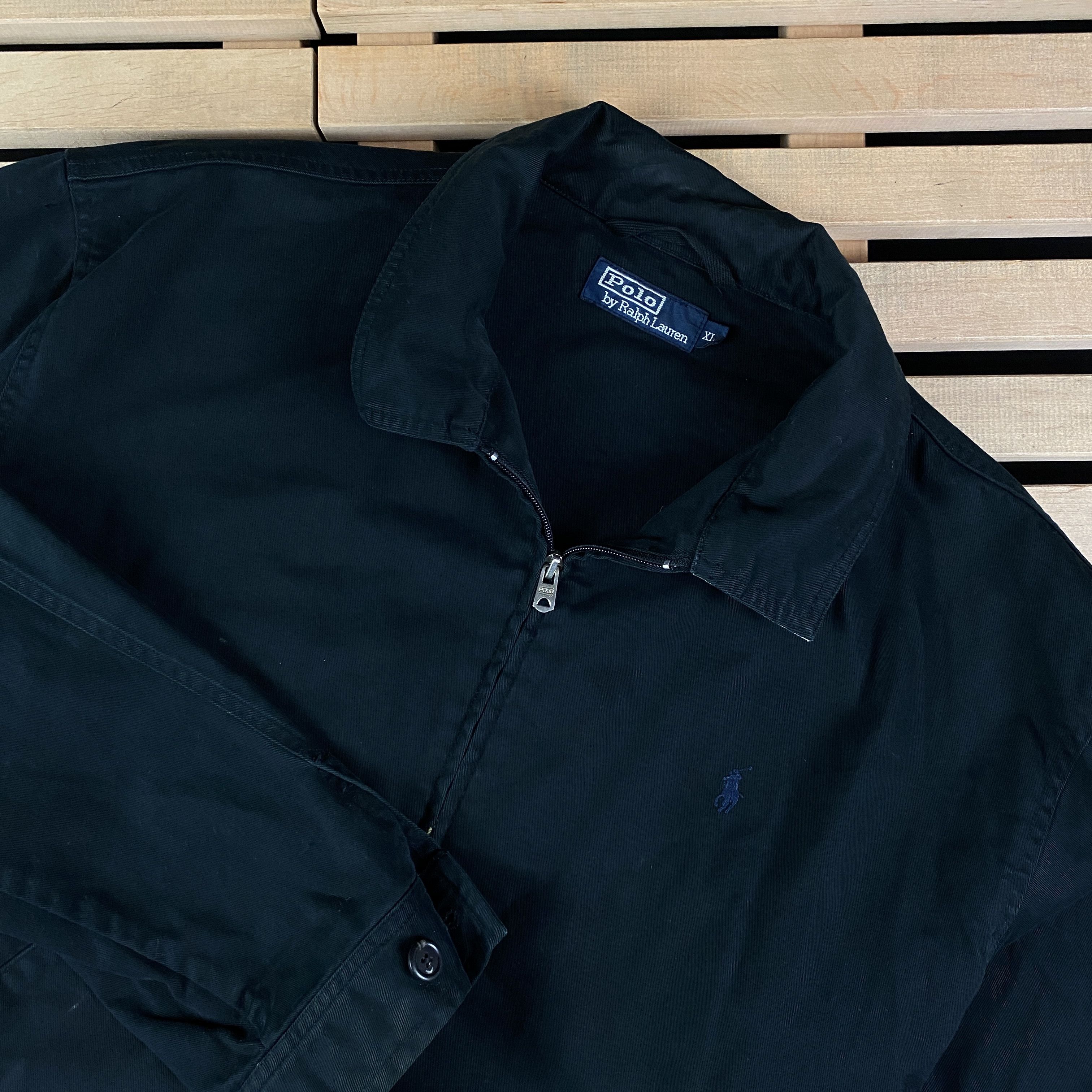Polo Ralph Lauren × Ralph Lauren × Vintage Mens Bomber Jacket Polo Ralph Lauren Vintage Size XL Size US XL / EU 56 / 4 - 2 Thumbnail