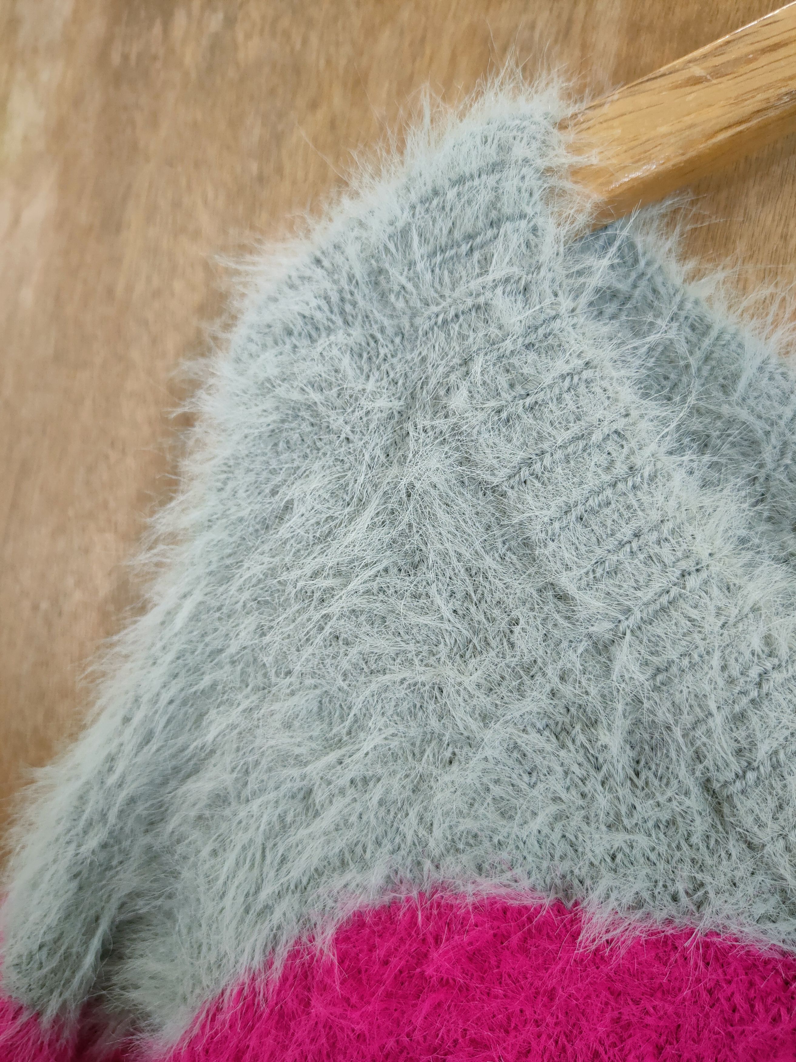 Grailed D Muse stripe rainbow mohair shaggy fur knitwear #46-989 Size M / US 6-8 / IT 42-44 - 8 Thumbnail