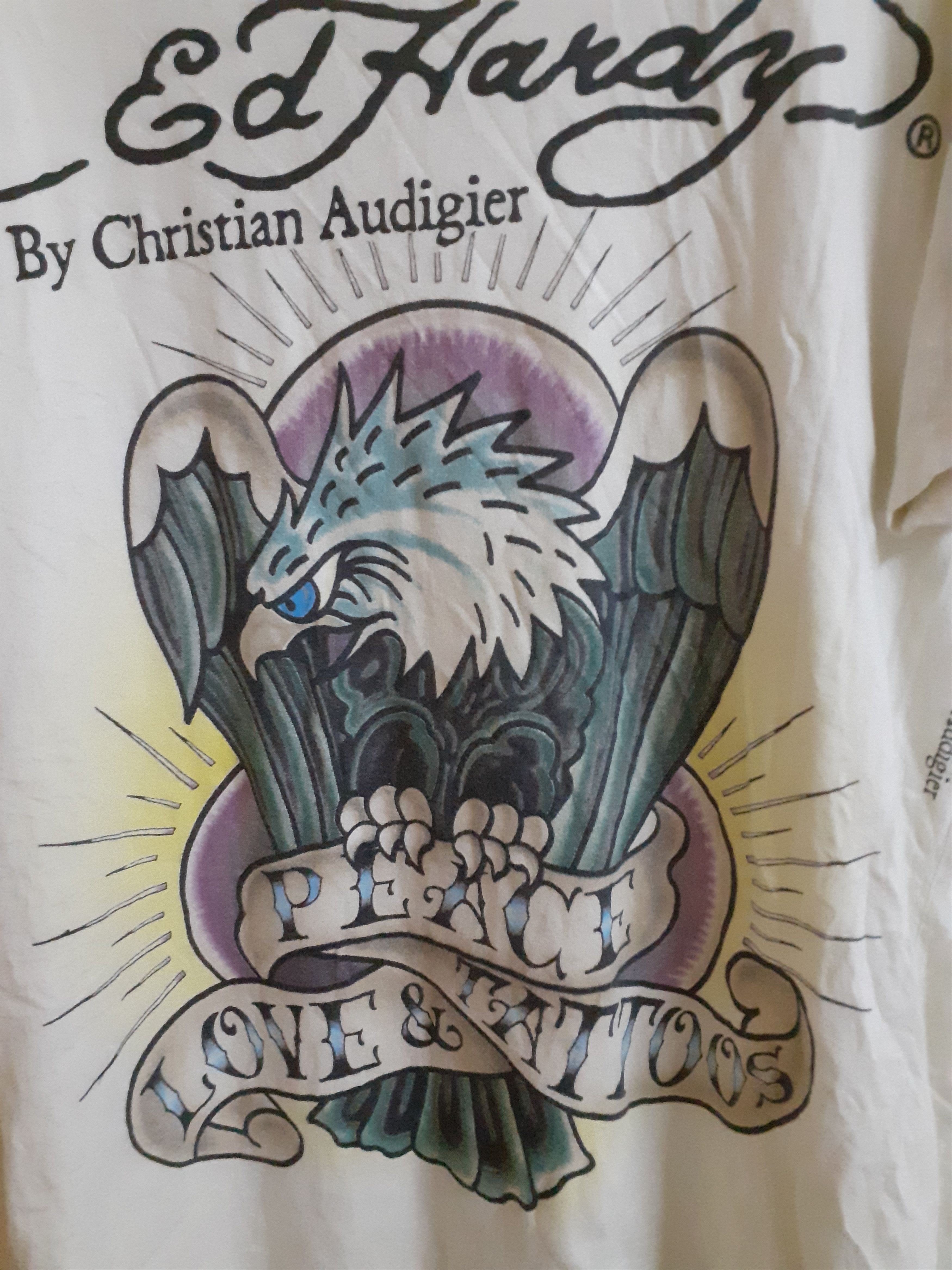 Ed Hardy Very Nice Ed Hardy Eagle T Shirt Size US M / EU 48-50 / 2 - 3 Thumbnail