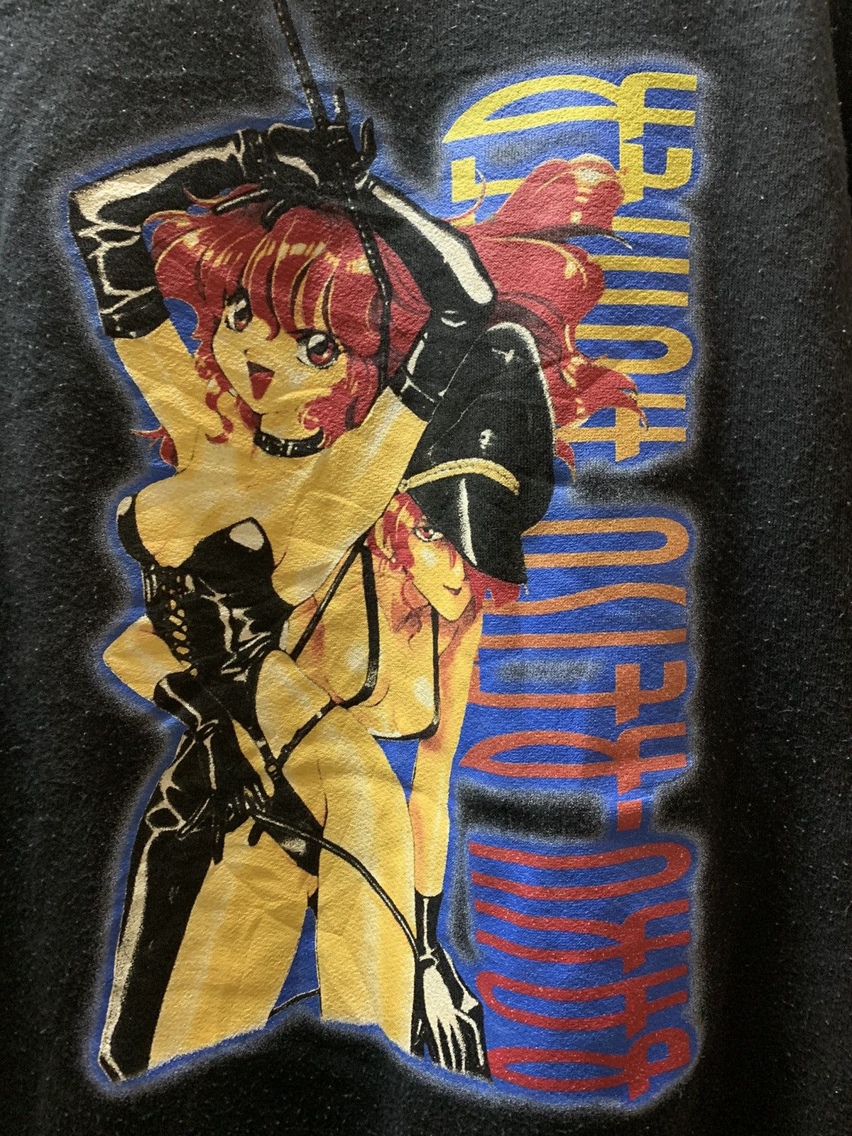 Anime Vintage 90’s Nice Graphic Anime Sorcerer/Bakuretsu Hunters Size US L / EU 52-54 / 3 - 3 Thumbnail