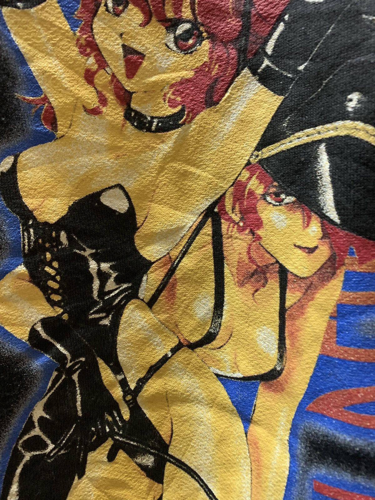 Anime Vintage 90’s Nice Graphic Anime Sorcerer/Bakuretsu Hunters Size US L / EU 52-54 / 3 - 4 Thumbnail
