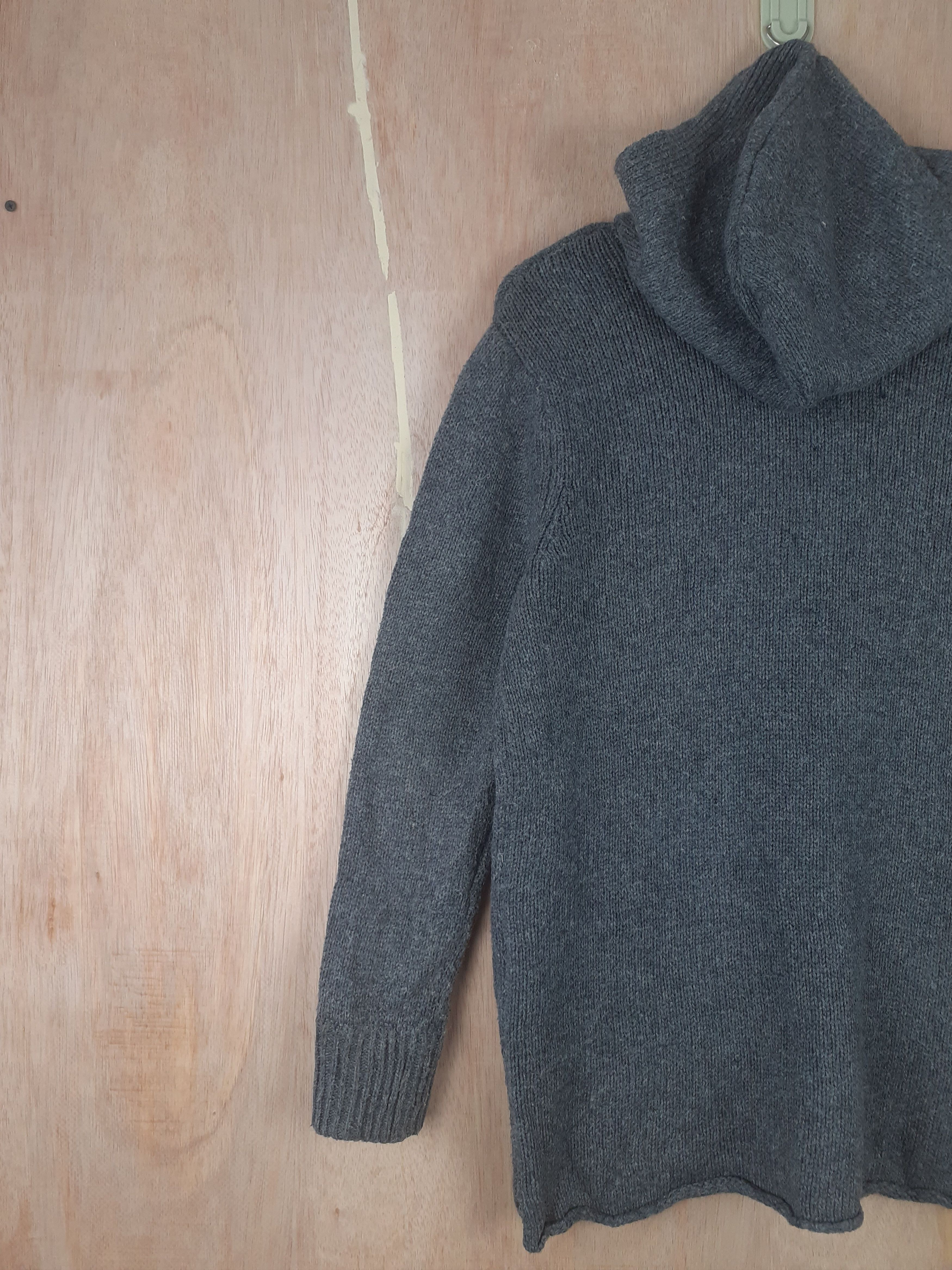 Japanese Brand Uniqlo japan gray cardigan knitwear hoodies #3077 Size M / US 6-8 / IT 42-44 - 8 Thumbnail