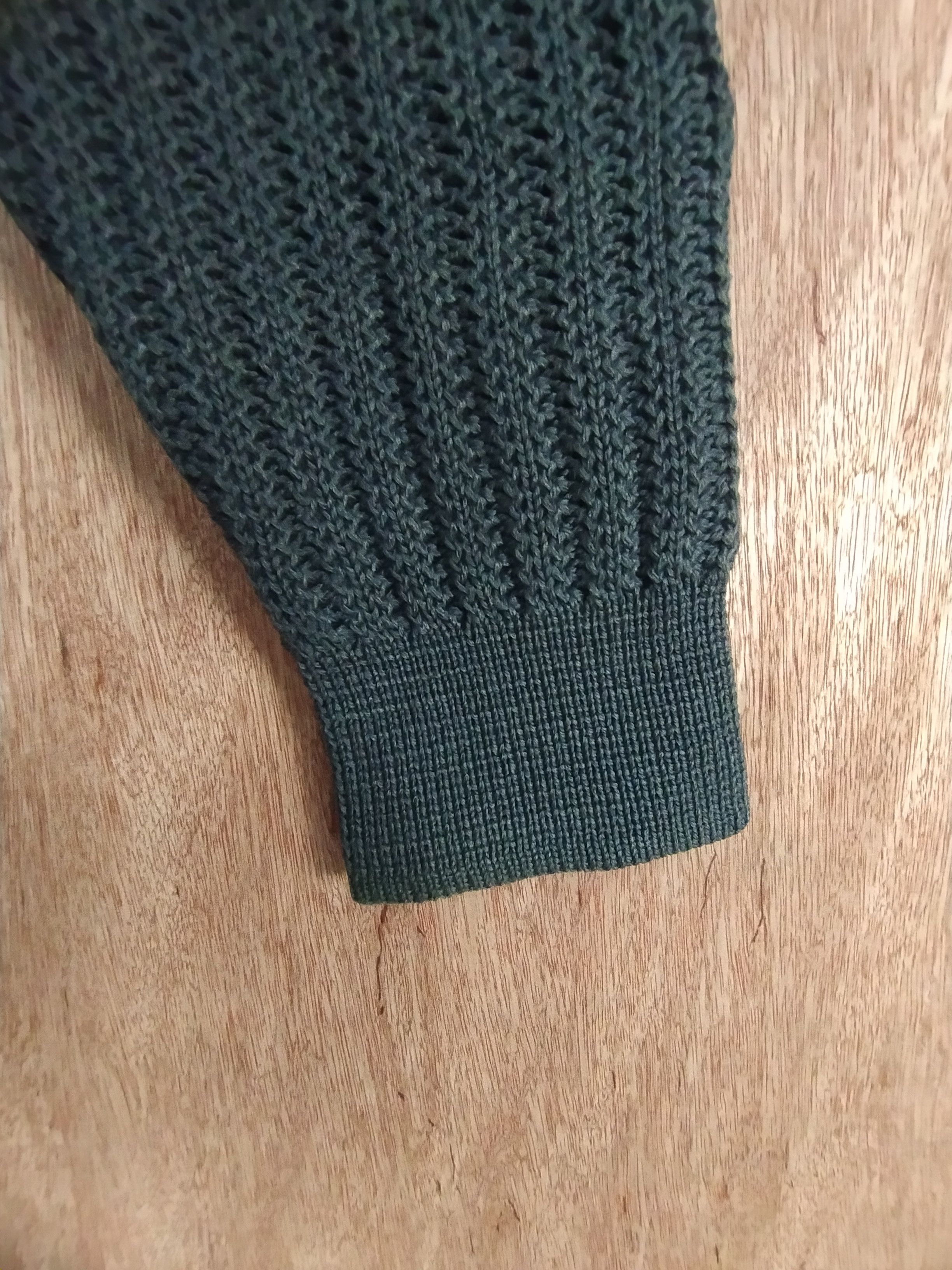 Vintage Cross GX black knitwear cardigan japan #S030 Size US L / EU 52-54 / 3 - 11 Thumbnail