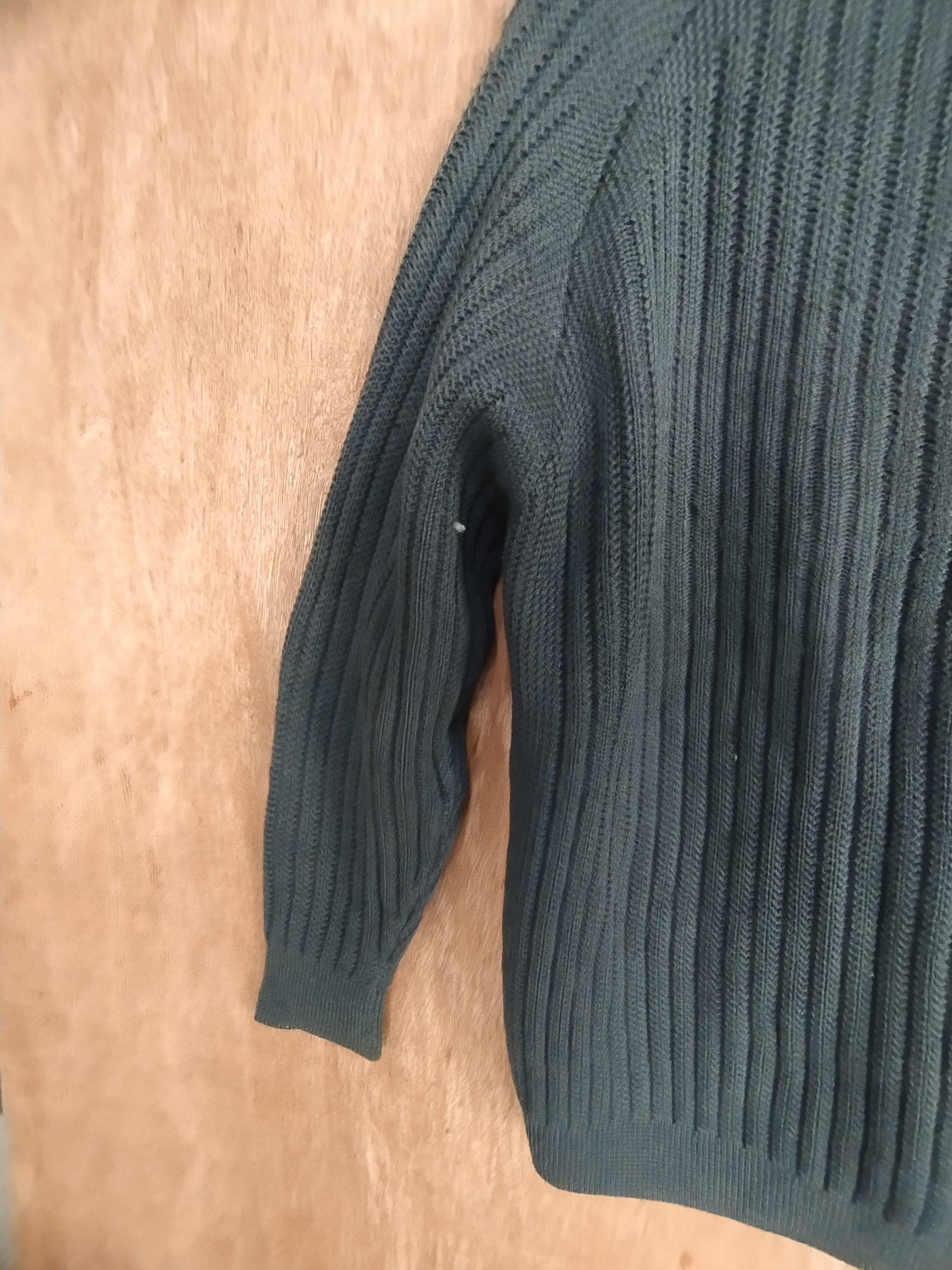 Vintage Cross GX black knitwear cardigan japan #S030 Size US L / EU 52-54 / 3 - 13 Thumbnail