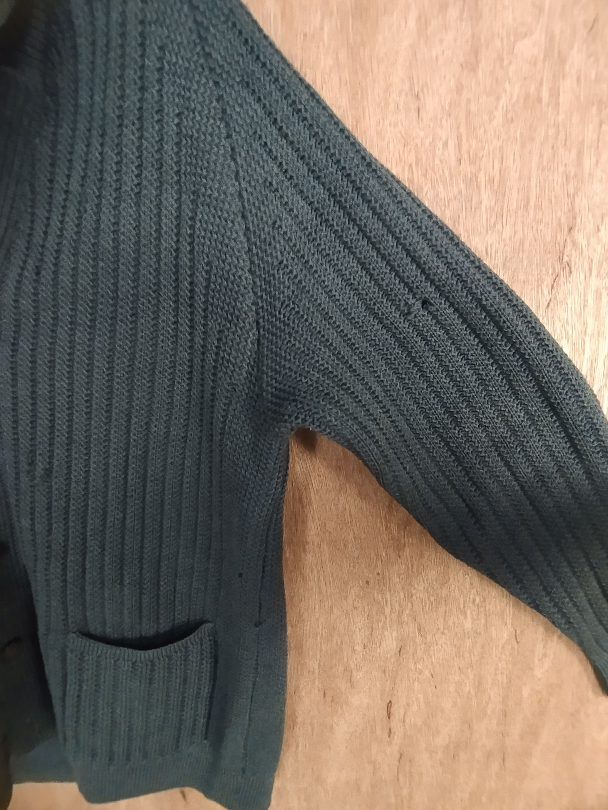Vintage Cross GX black knitwear cardigan japan #S030 Size US L / EU 52-54 / 3 - 12 Thumbnail