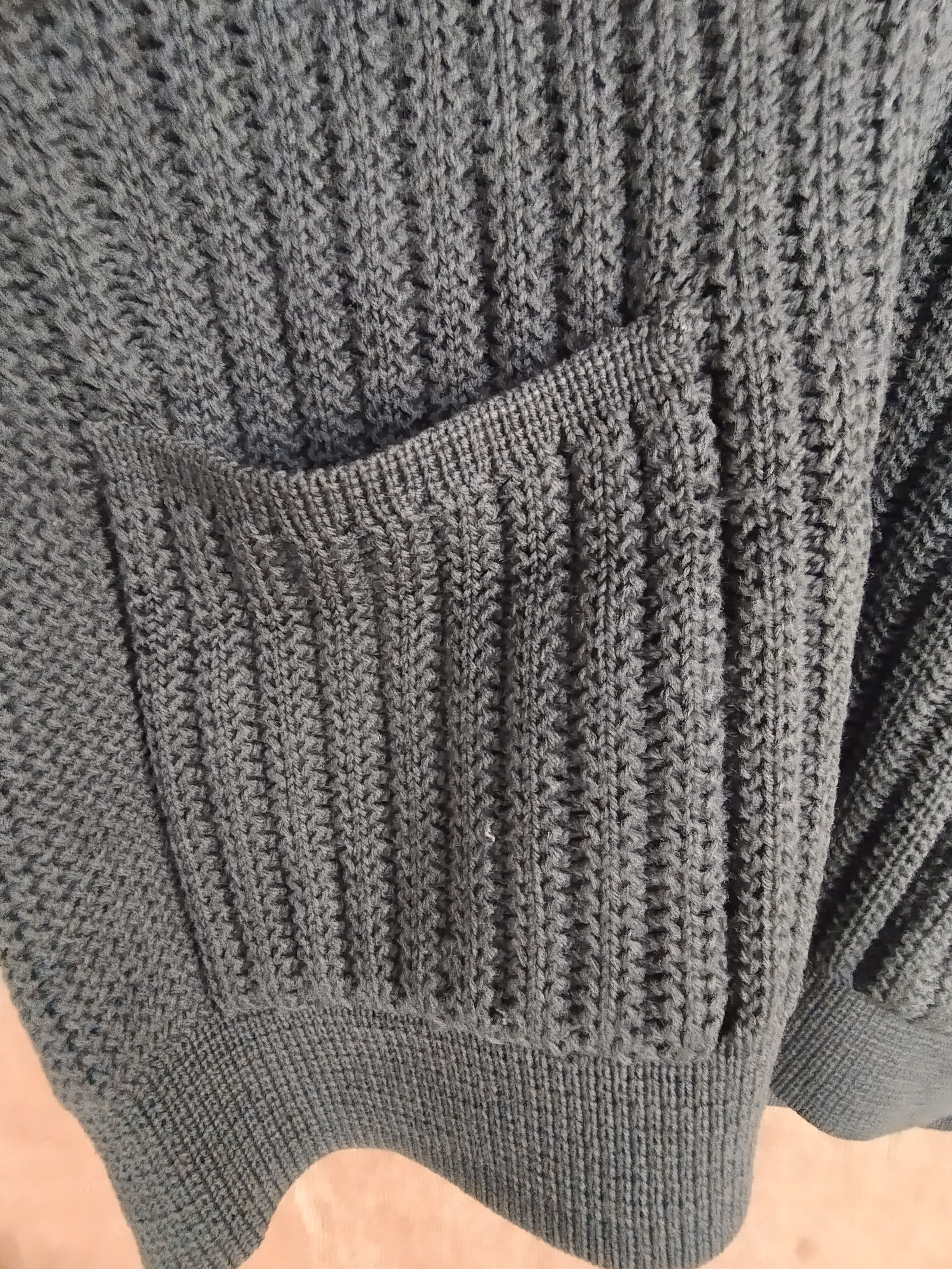 Vintage Cross GX black knitwear cardigan japan #S030 Size US L / EU 52-54 / 3 - 6 Thumbnail