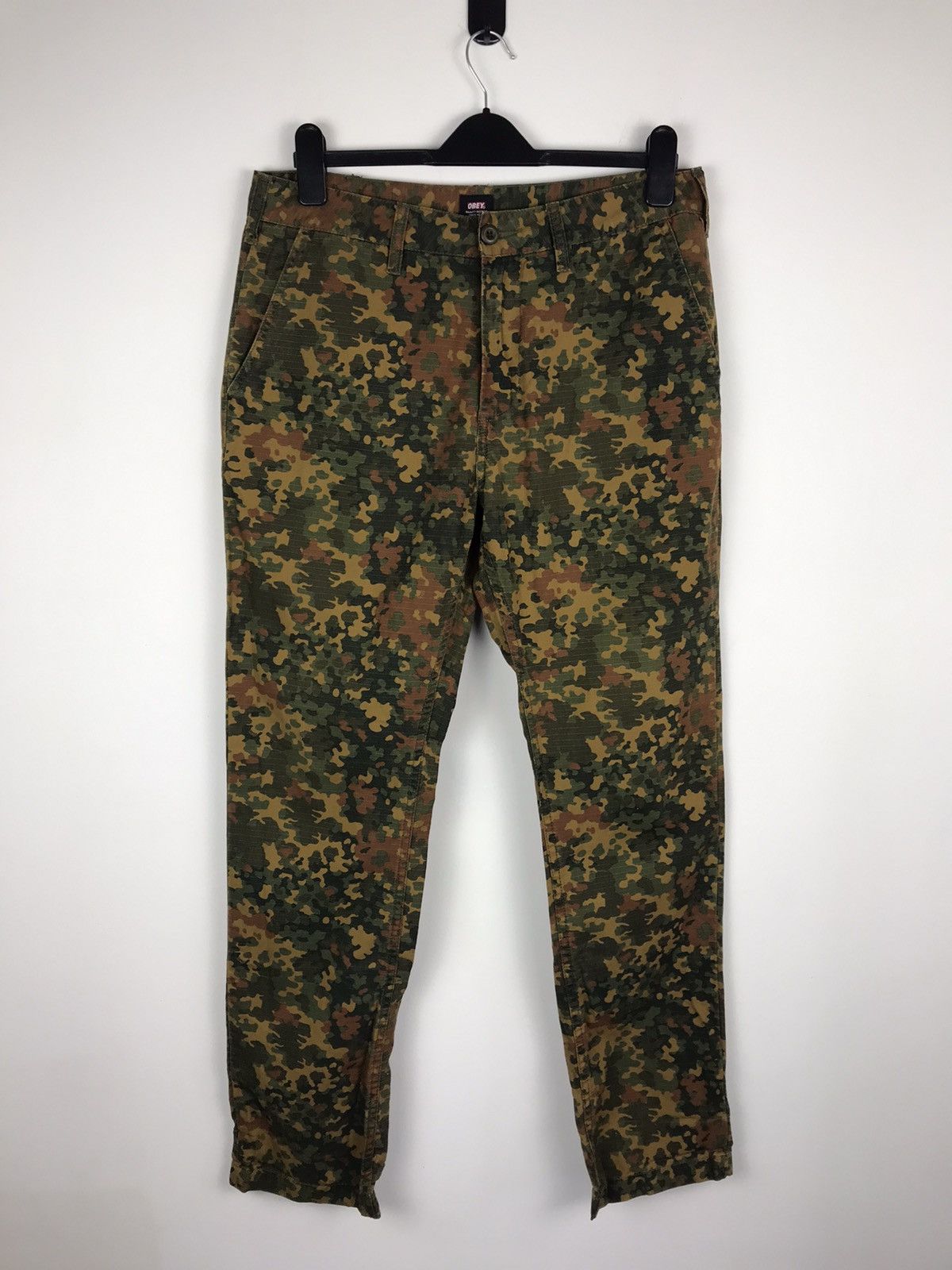 Obey × Vintage Vintage Obey Camo Cargo Pants Size US 32 / EU 48 - 3 Thumbnail