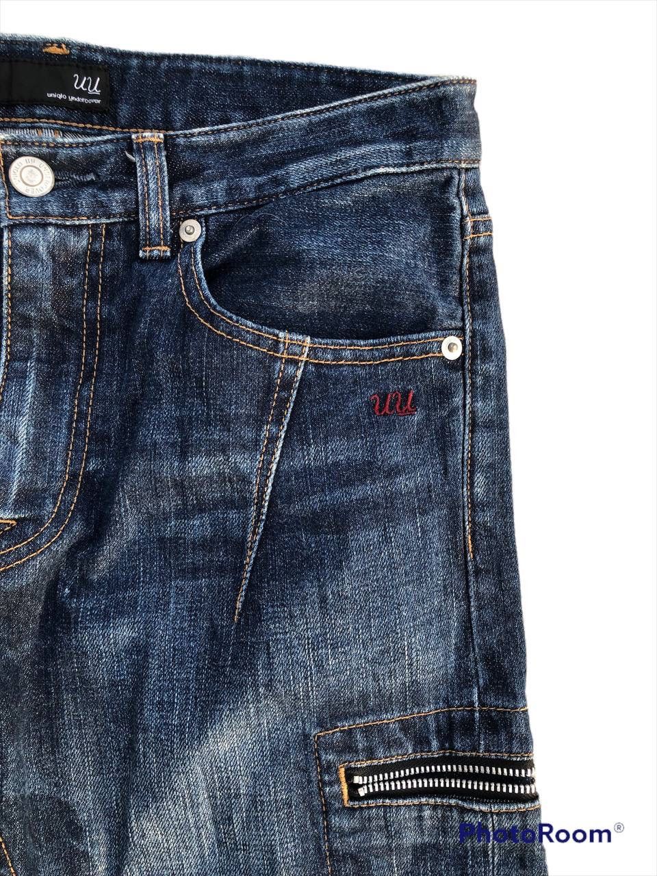 Jun Takahashi UNDERCOVER X UNIQLO RARE DENIM Size US 29 - 8 Thumbnail