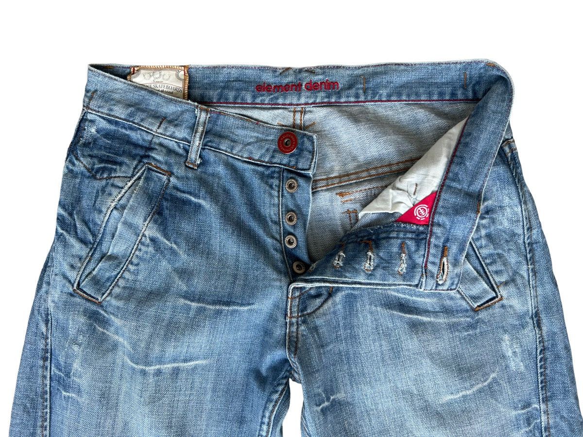 Element Vintage Element Faded Baggy Wide Denim Jeans 33x30.5 Size US 33 - 6 Thumbnail