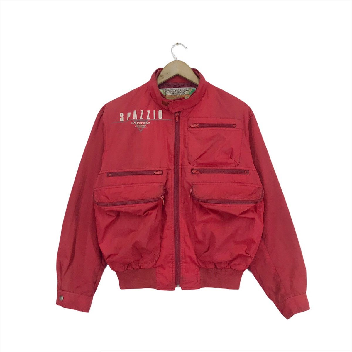 Vintage Vintage Spazzio Racing Team Multi Pocket Jacket Size US M / EU 48-50 / 2 - 1 Thumbnail