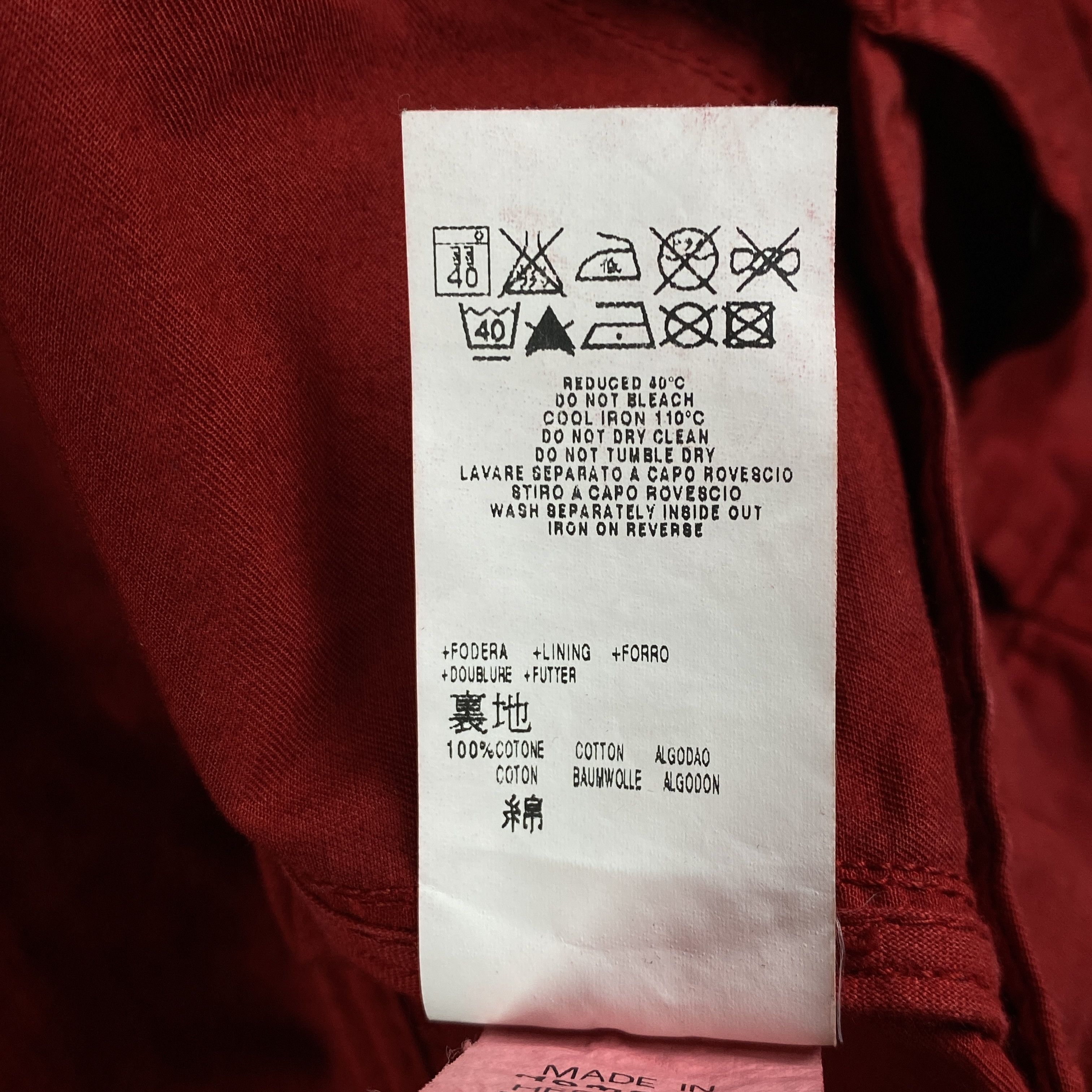 Moschino Womens Blazer Basic Jacket Moschino Size UK 8 US 4 Red Size S / US 4 / IT 40 - 10 Thumbnail