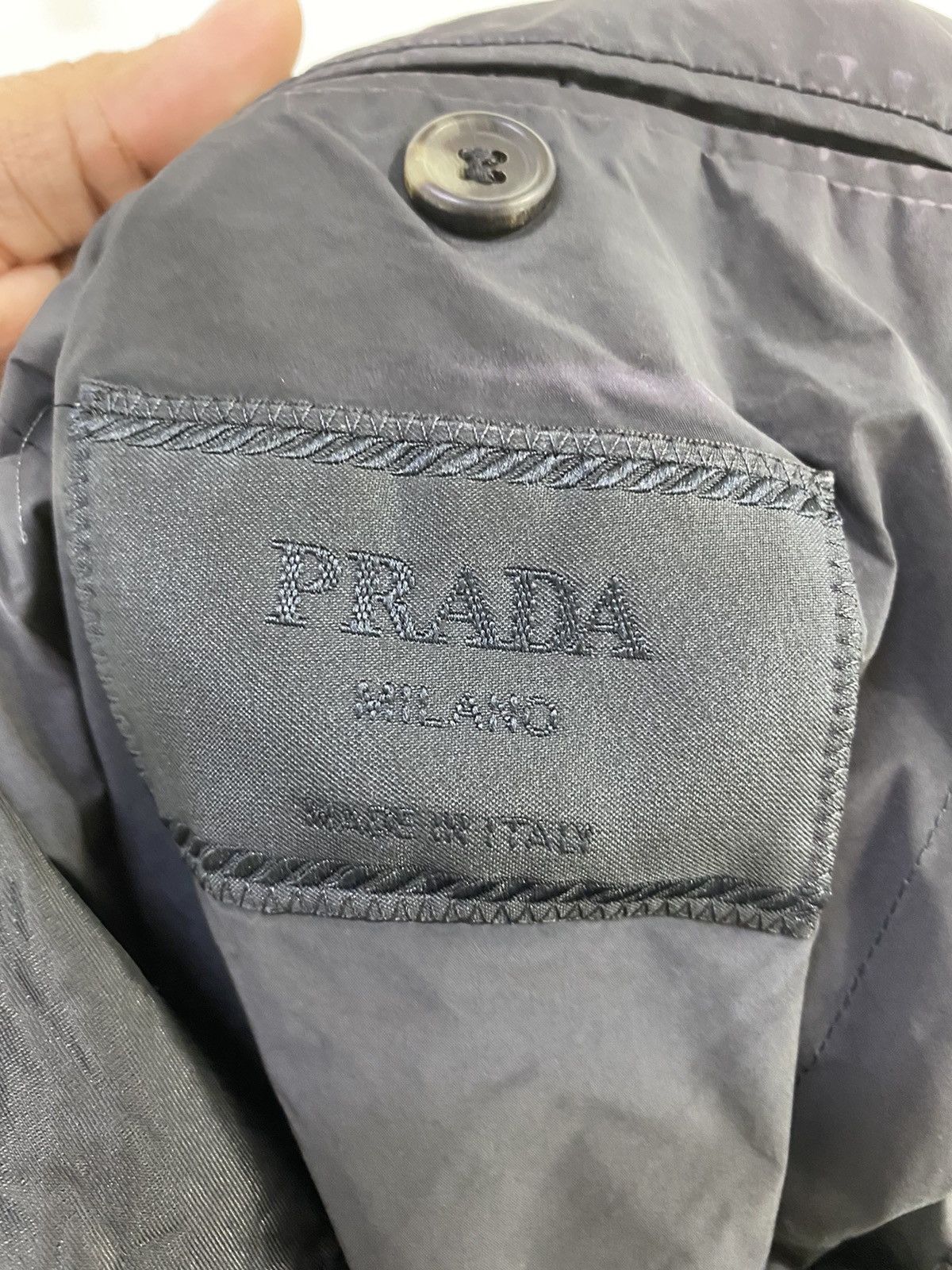 Prada Prada Luxury Suit Jacket Nice Design Size 48R - 3 Thumbnail