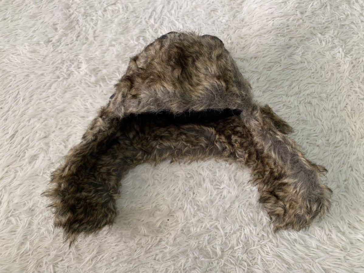 Japanese Brand Nice Checkered Style Trapper Hat Furry Like Size ONE SIZE - 9 Thumbnail
