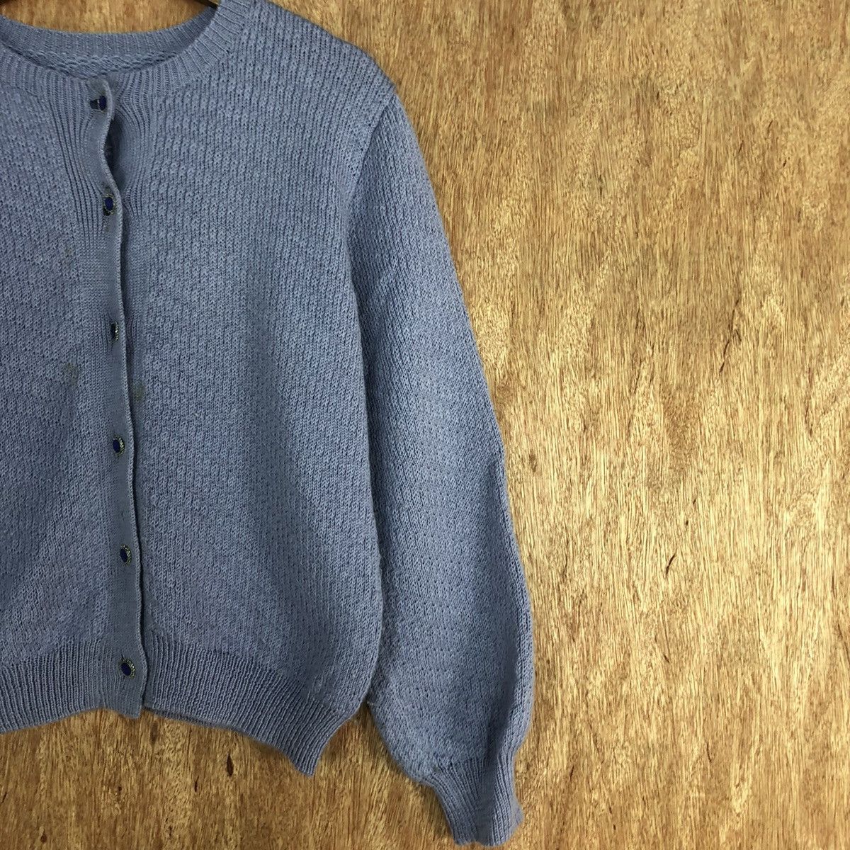 Japanese Brand DLL Japan Brand Purple Cardigan vintage streetwear #c603 Size US S / EU 44-46 / 1 - 5 Thumbnail