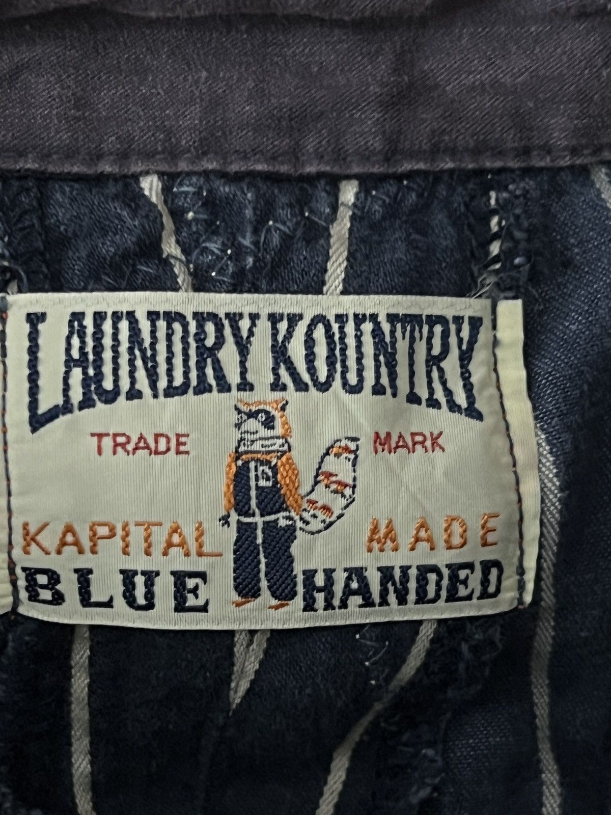 Kapital Kountry Laundry Boro Patchwork Repaired Shorts Size US 28 / EU 44 - 12 Thumbnail