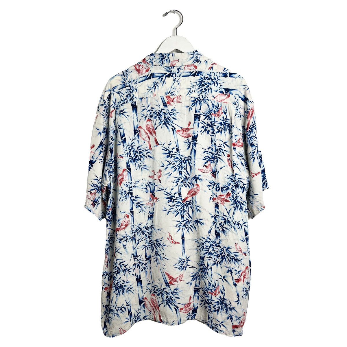 Sun Surf Sparrow's Hideout Bamboo Rayon Crepe Camp Collar Shirt Size US XL / EU 56 / 4 - 2 Thumbnail