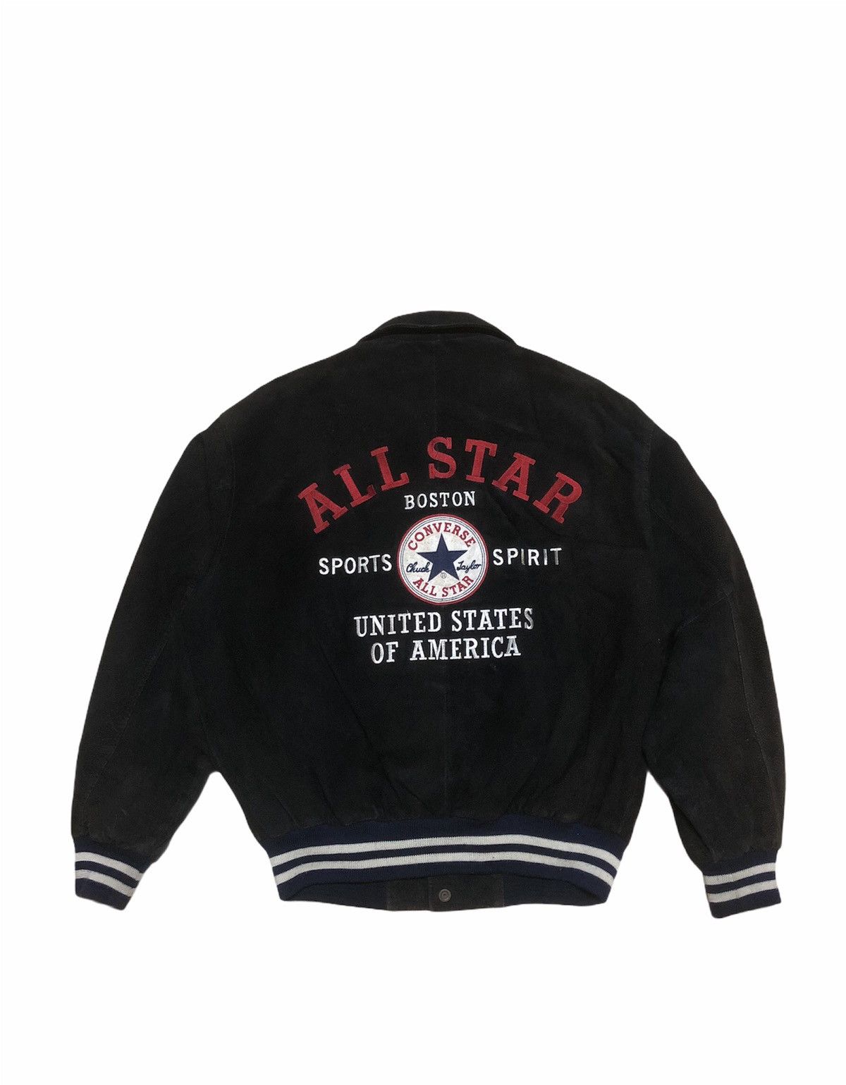 Converse 🔥80’s Varsity Leather CONVERSE BIG LOGO Size US L / EU 52-54 / 3 - 1 Thumbnail