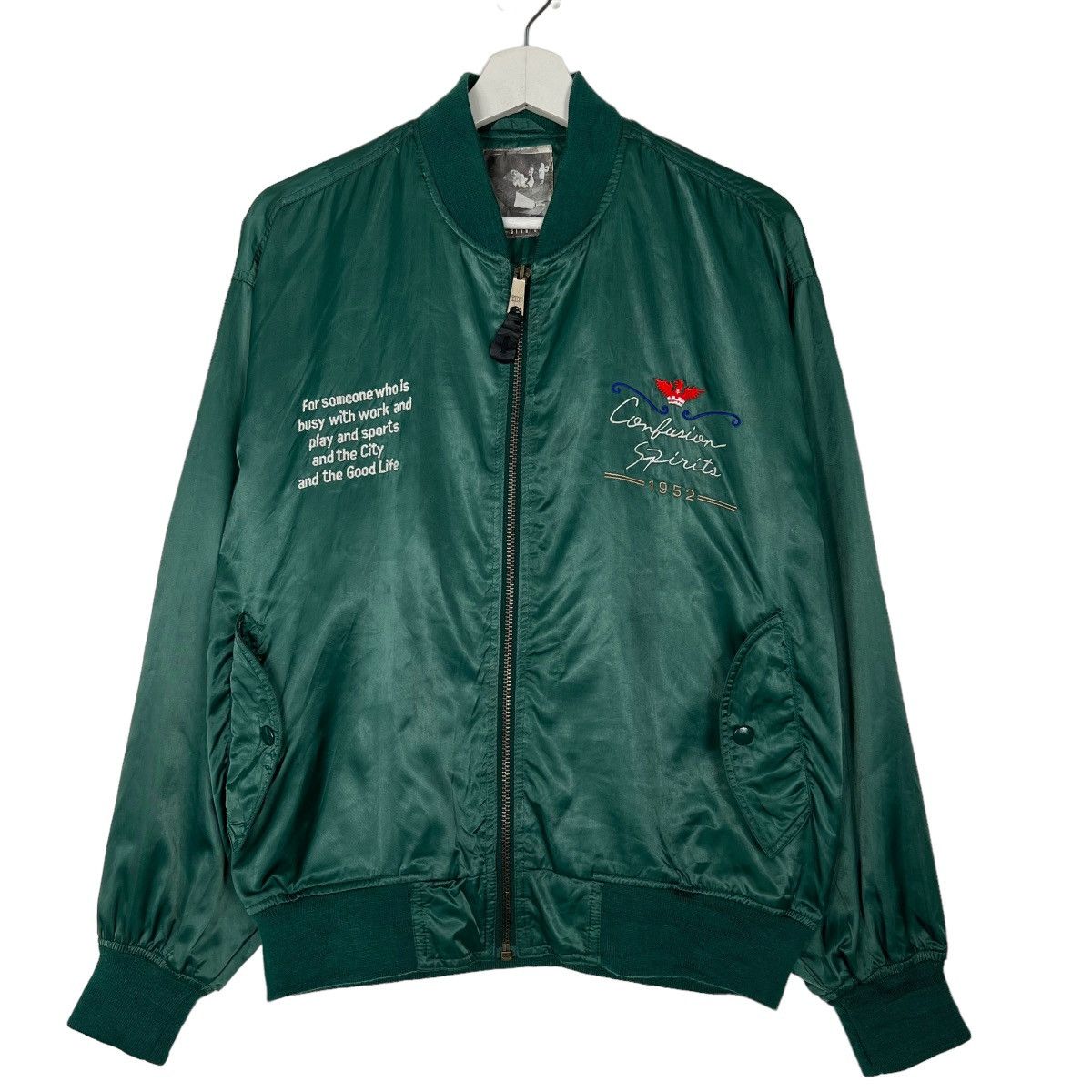 Japanese Brand 🔥 M STUDIO INSPIRE RIOT BOMBER STYLE JACKET Size US M / EU 48-50 / 2 - 2 Thumbnail