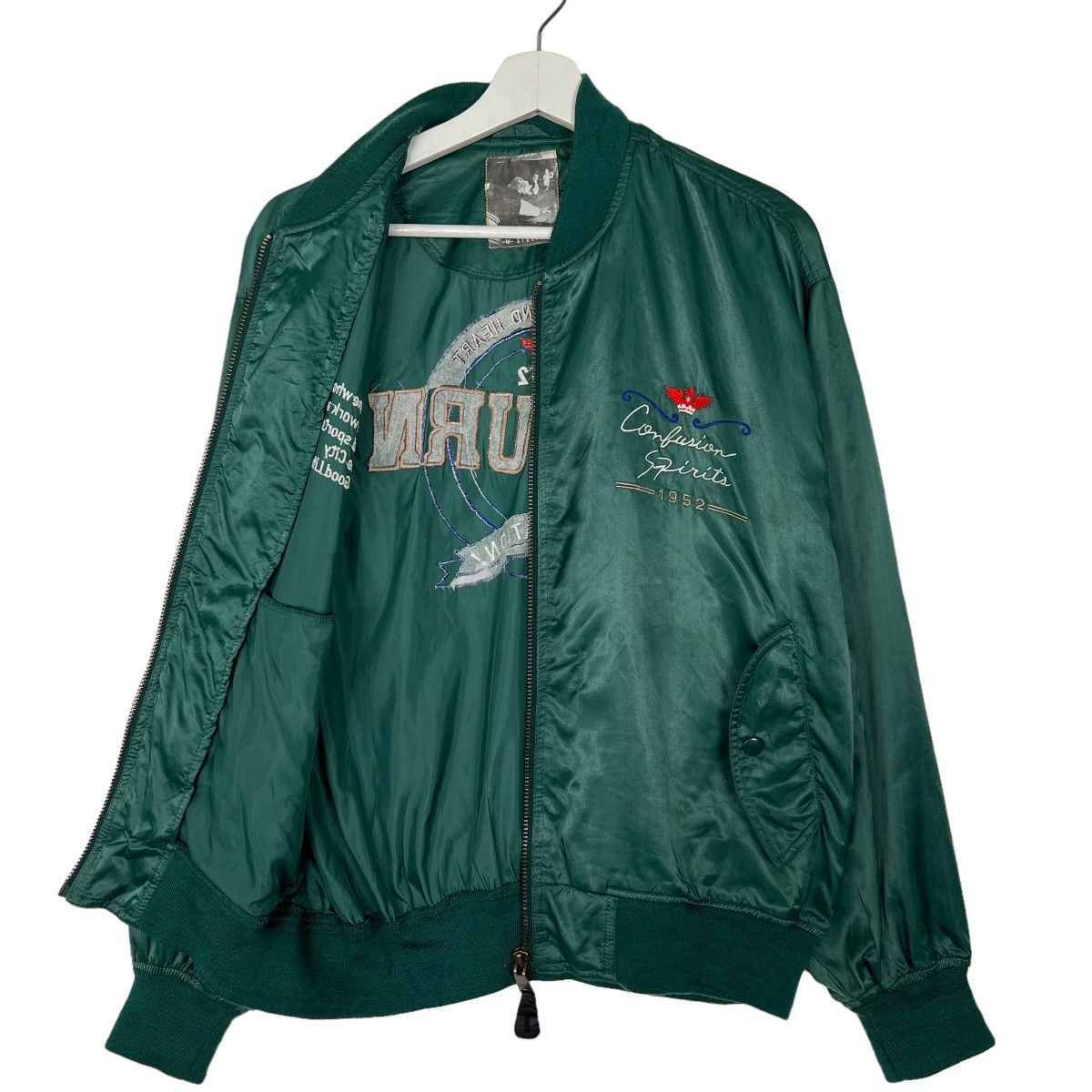 Japanese Brand 🔥 M STUDIO INSPIRE RIOT BOMBER STYLE JACKET Size US M / EU 48-50 / 2 - 6 Thumbnail