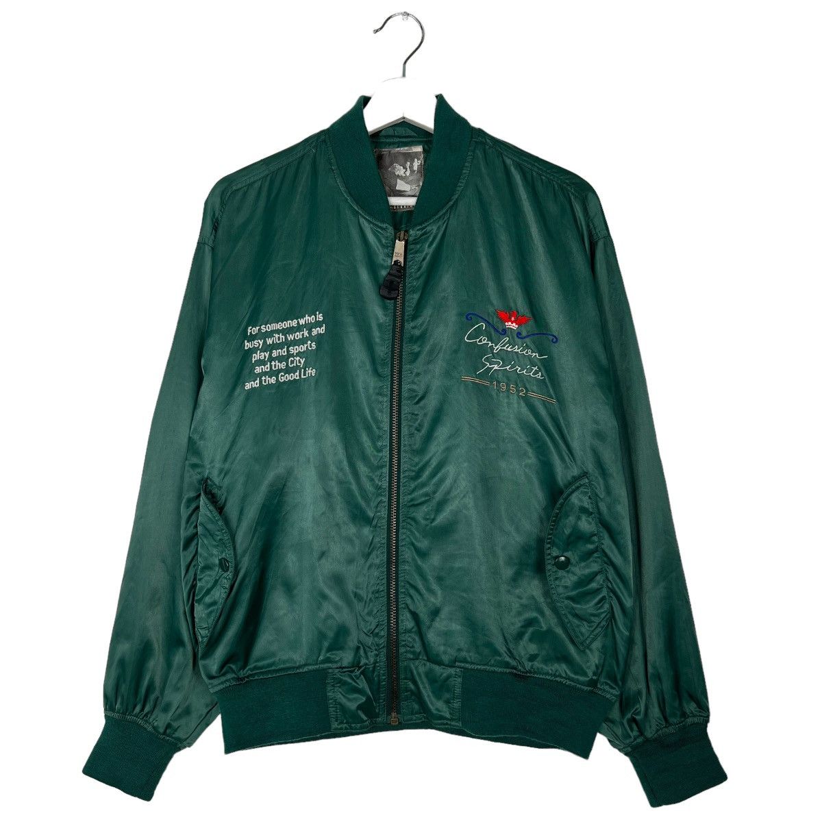 Japanese Brand 🔥 M STUDIO INSPIRE RIOT BOMBER STYLE JACKET Size US M / EU 48-50 / 2 - 3 Thumbnail