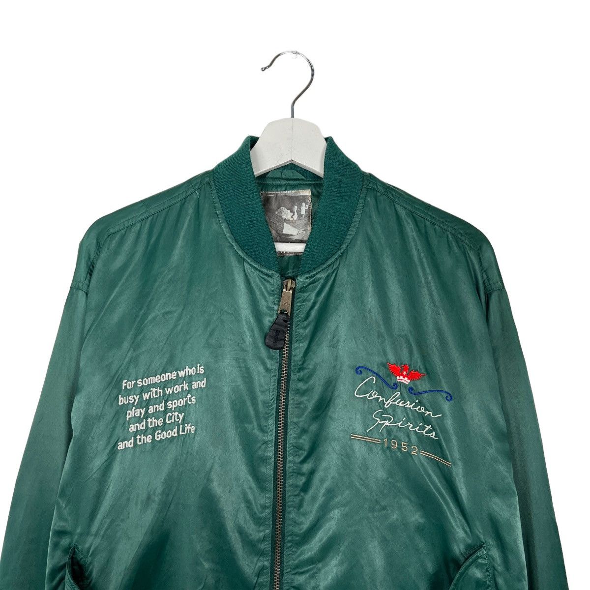 Japanese Brand 🔥 M STUDIO INSPIRE RIOT BOMBER STYLE JACKET Size US M / EU 48-50 / 2 - 4 Thumbnail
