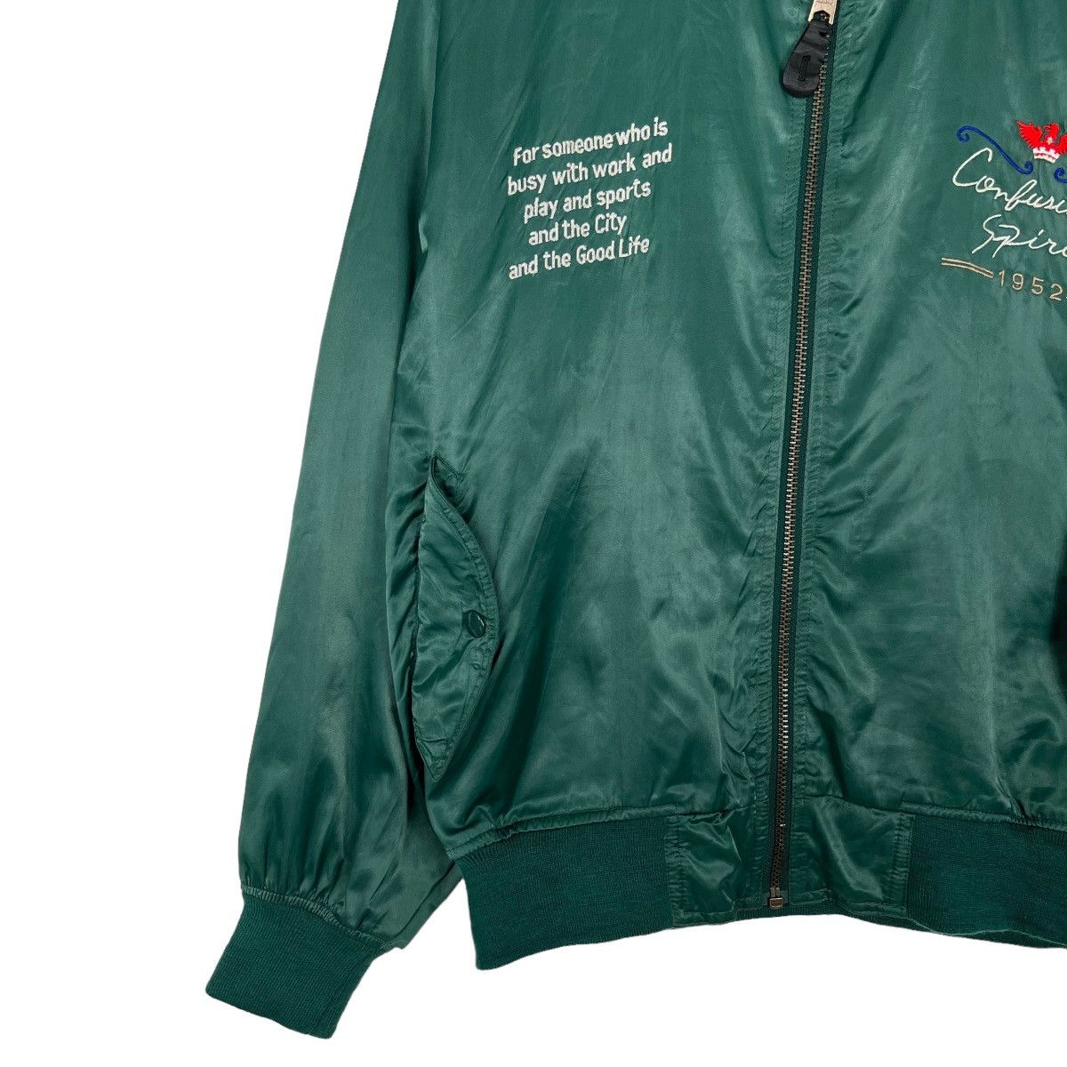 Japanese Brand 🔥 M STUDIO INSPIRE RIOT BOMBER STYLE JACKET Size US M / EU 48-50 / 2 - 5 Thumbnail