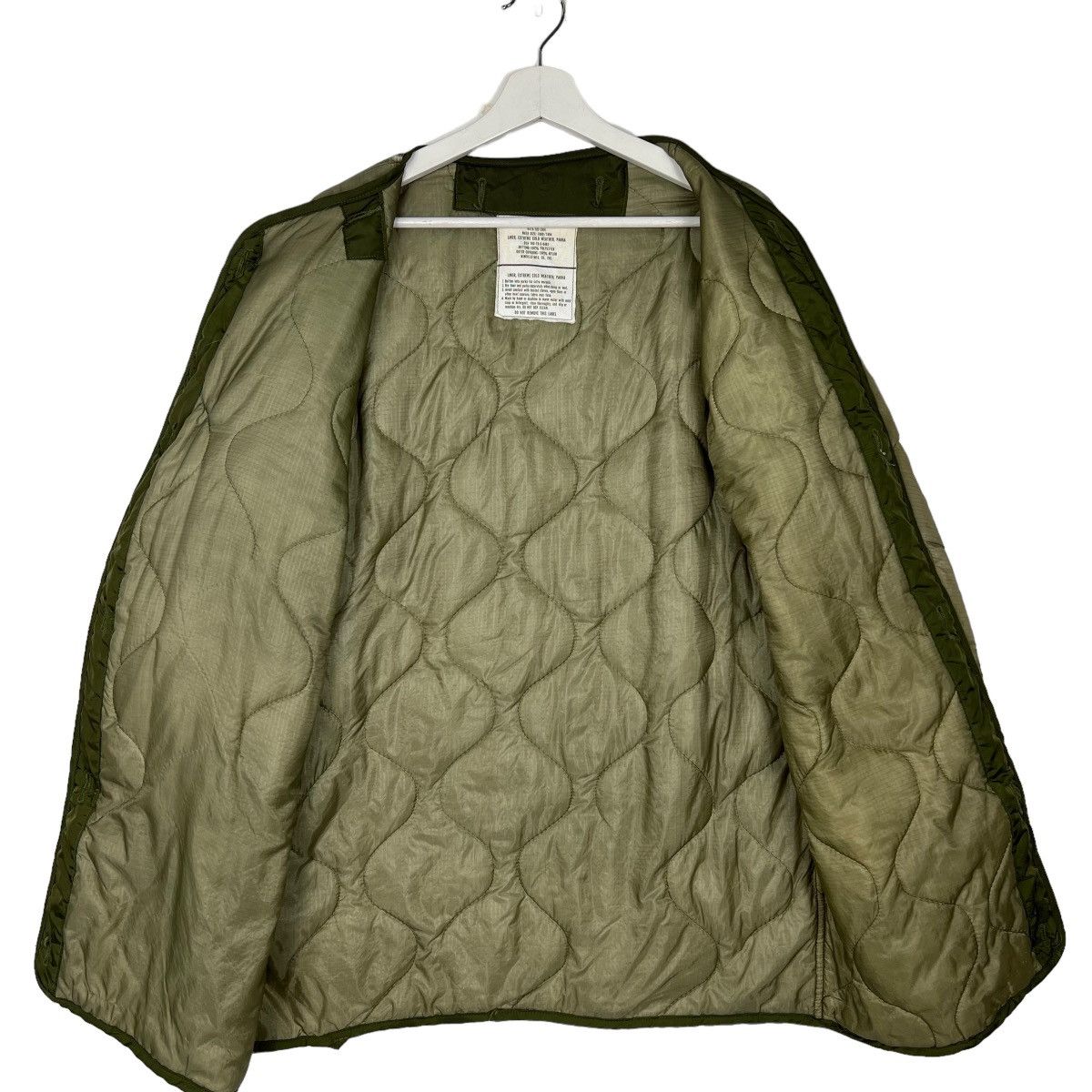 Vintage 70s VINTAGE WINFIELD MFG MILITARY US ARMY LINER QUILTED Size US M / EU 48-50 / 2 - 8 Thumbnail
