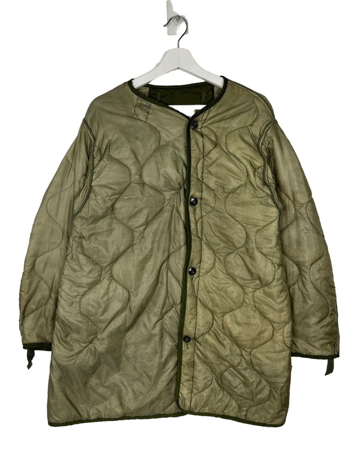 Vintage 70s VINTAGE WINFIELD MFG MILITARY US ARMY LINER QUILTED Size US M / EU 48-50 / 2 - 3 Thumbnail