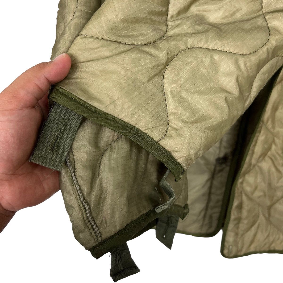 Vintage 70s VINTAGE WINFIELD MFG MILITARY US ARMY LINER QUILTED Size US M / EU 48-50 / 2 - 9 Thumbnail